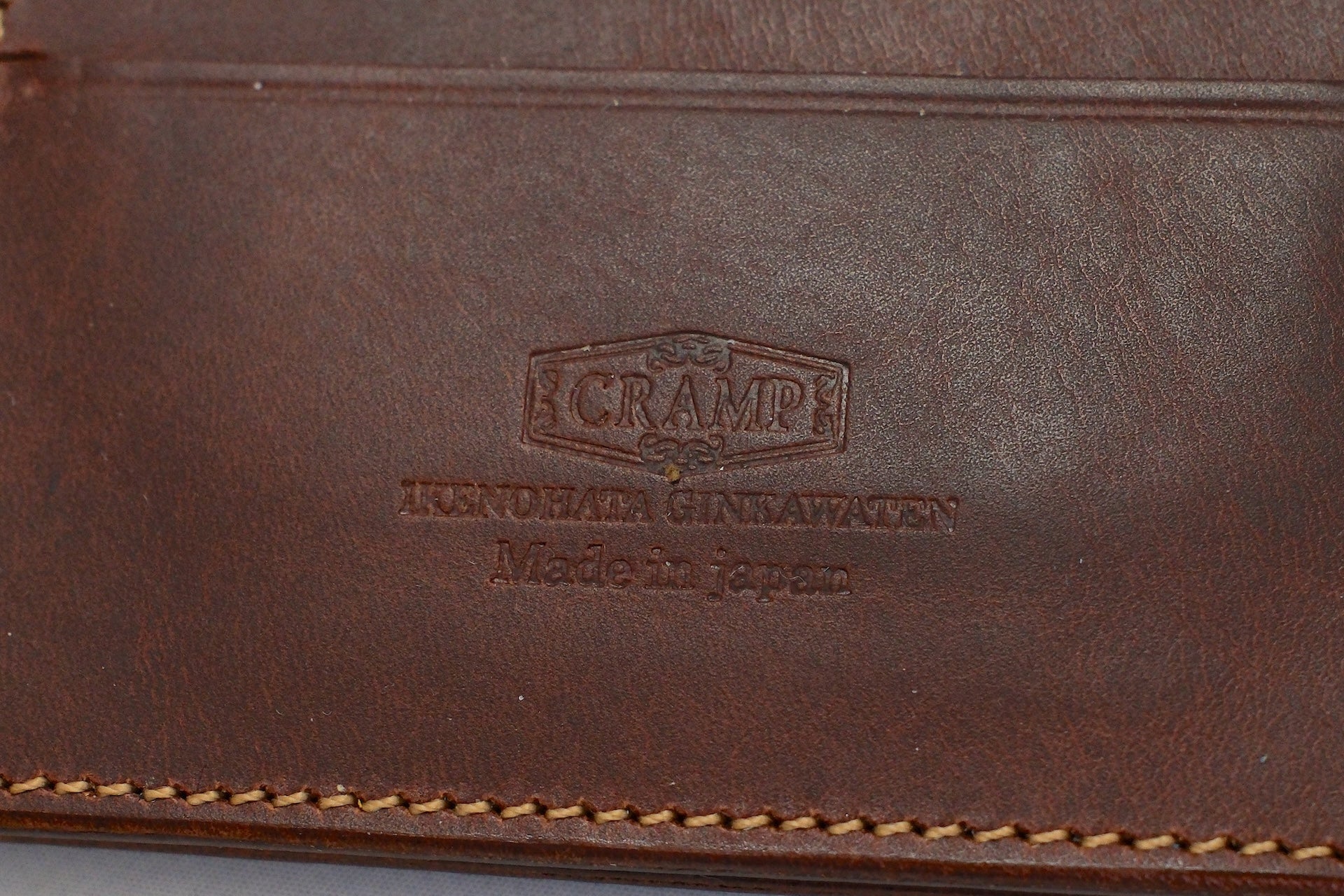 Cramp by Ginkawaten X CORLECTION Full-Grain Cowhide Card Case