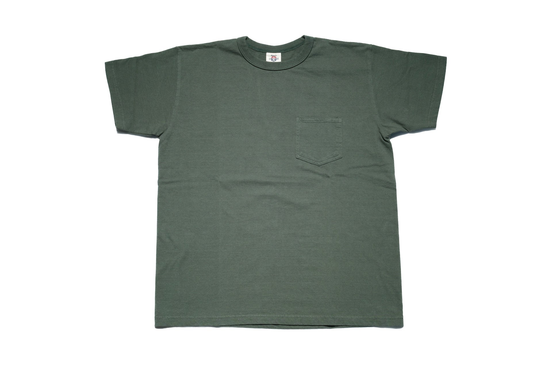 Samurai 8.5oz "Snake Slayer" Loopwheeled Pocket Tee (Moss Green)