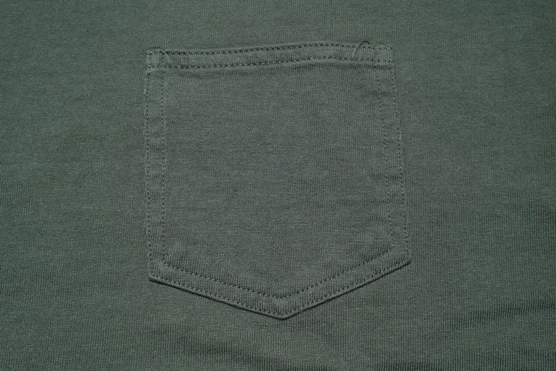 Samurai 8.5oz "Snake Slayer" Loopwheeled Pocket Tee (Moss Green)