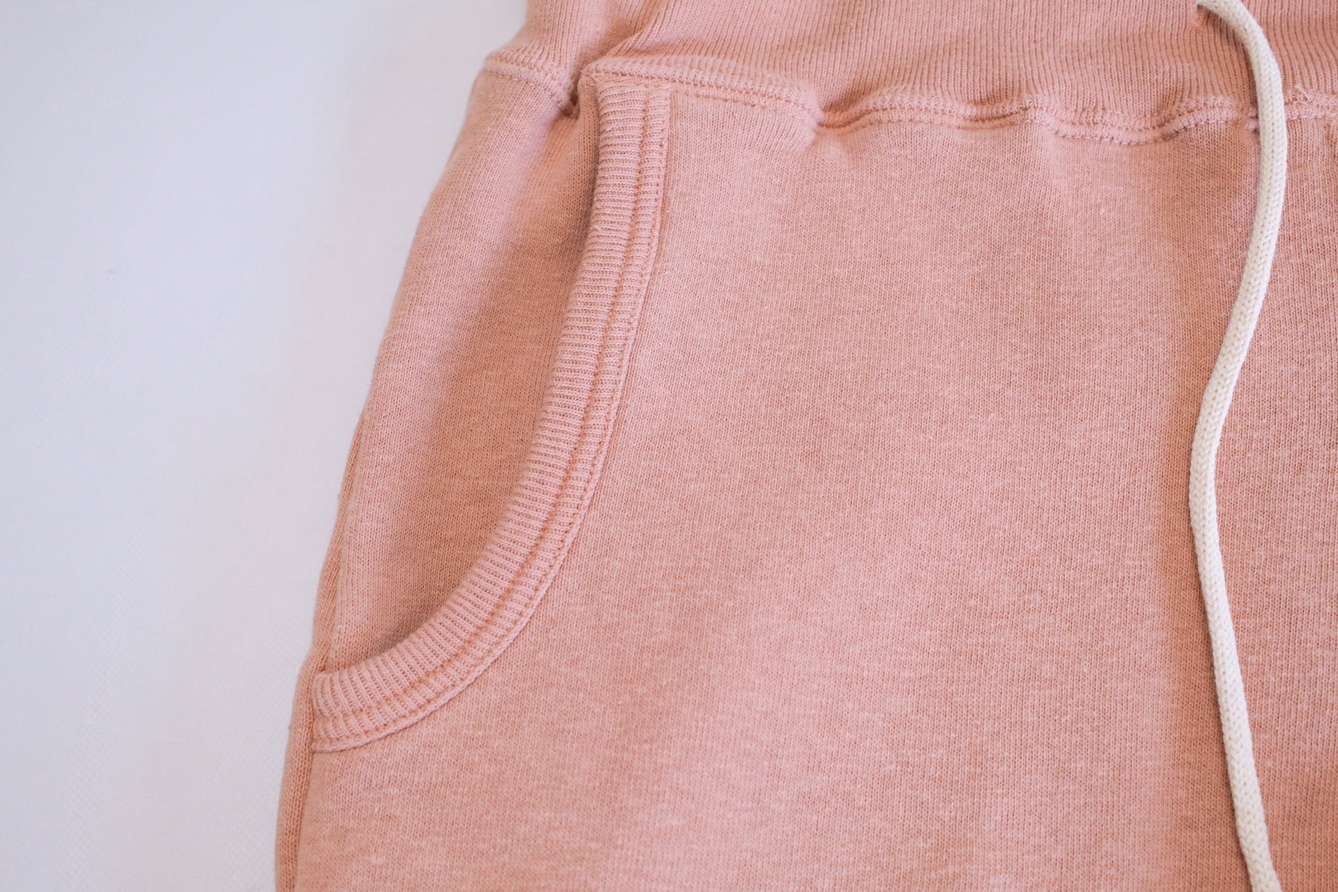 Dubble Works 11oz "Tsuri-ami" Loopwheeled Sweatpants (Salmon Pink)