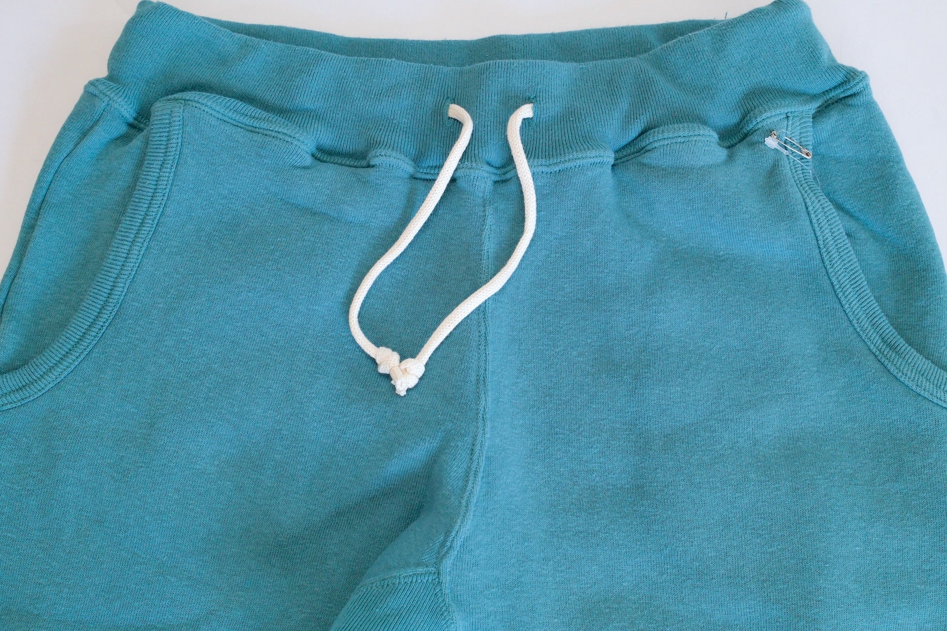 Dubble Works 11oz "Tsuri-ami" Loopwheeled Sweatpants (Turquoise Blue)