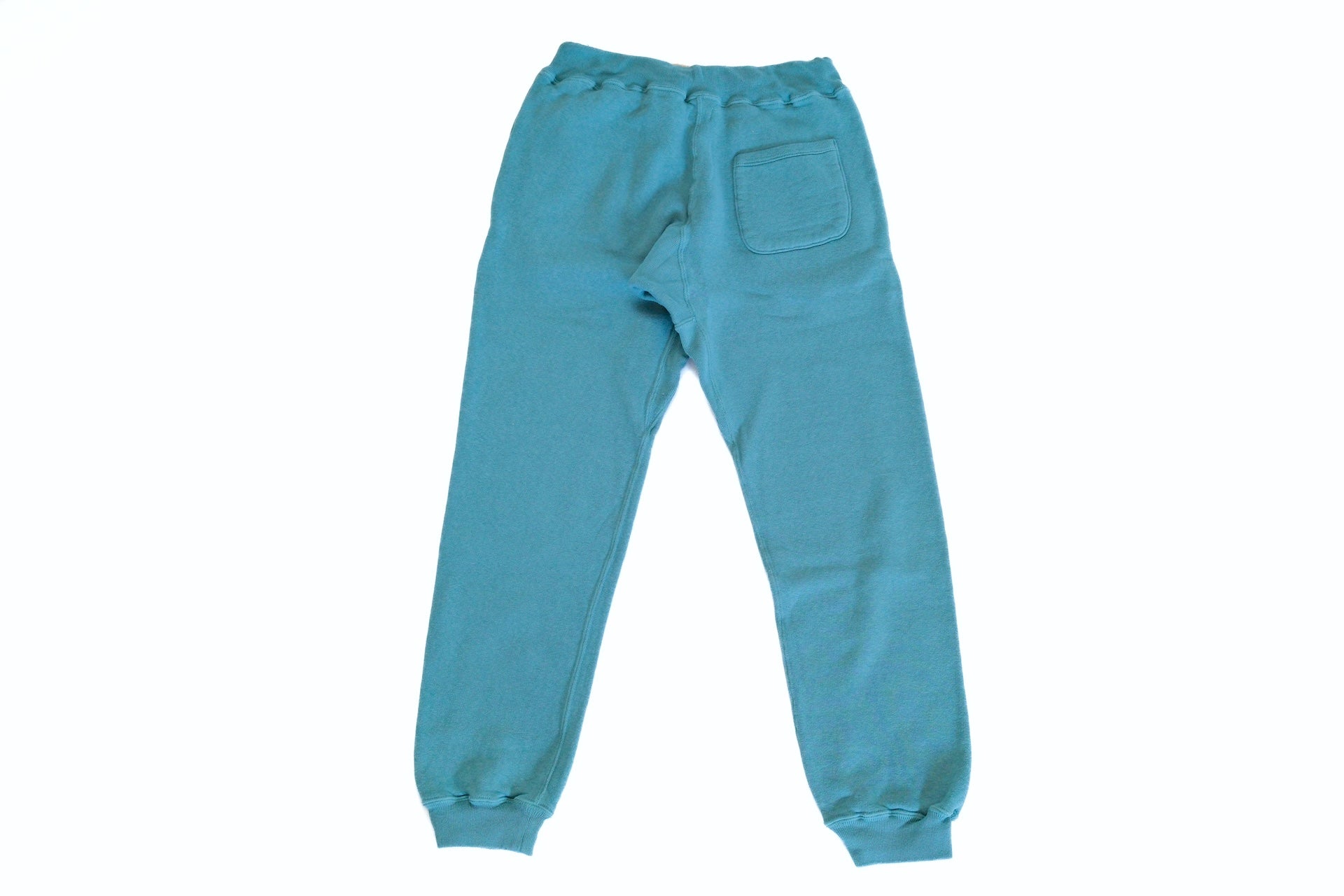 Dubble Works 11oz "Tsuri-ami" Loopwheeled Sweatpants (Turquoise Blue)