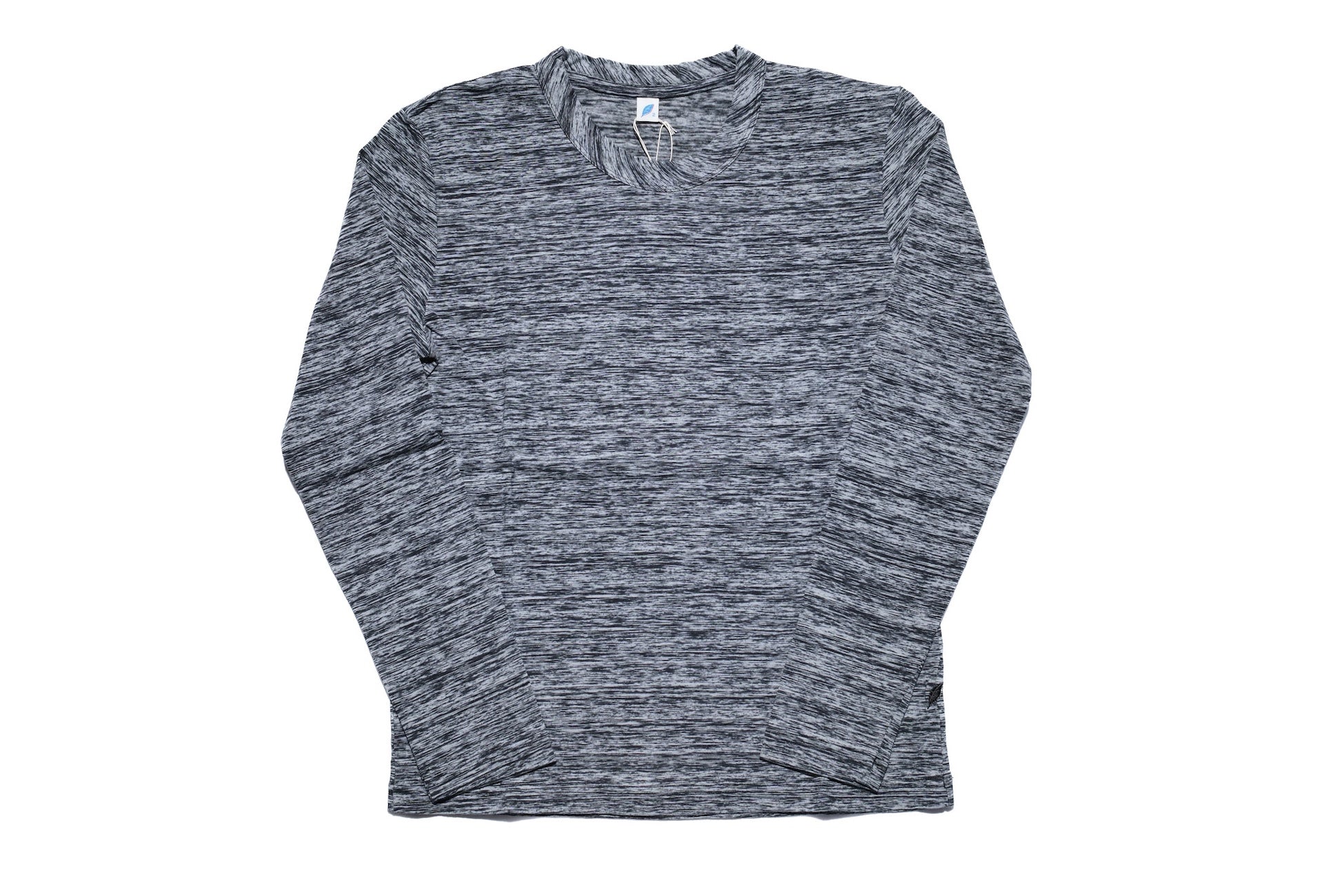Pure Blue Japan 6.5oz "Kasuri-Dyed" L/S Tee (Black)