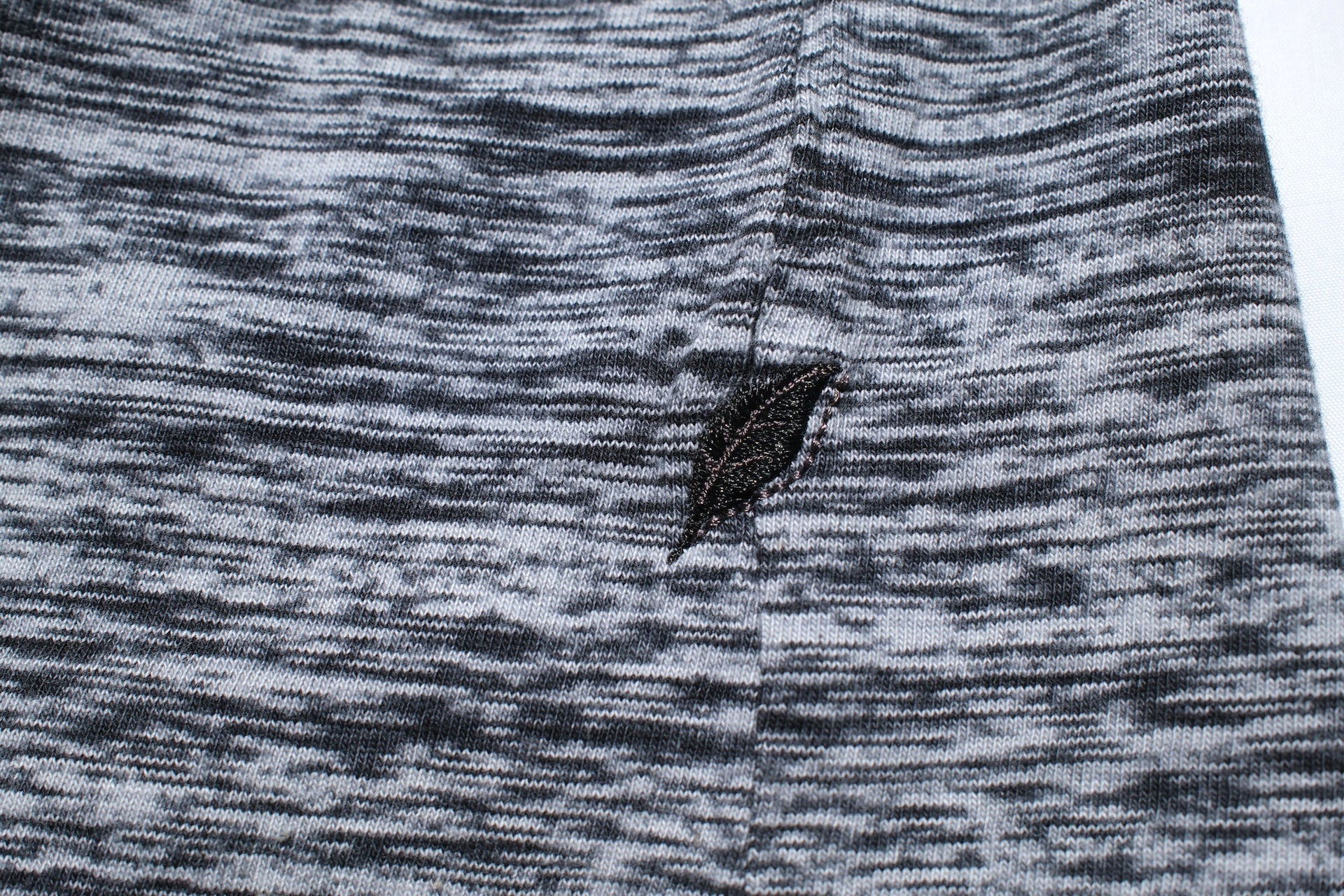 Pure Blue Japan 6.5oz "Kasuri-Dyed" L/S Tee (Black)