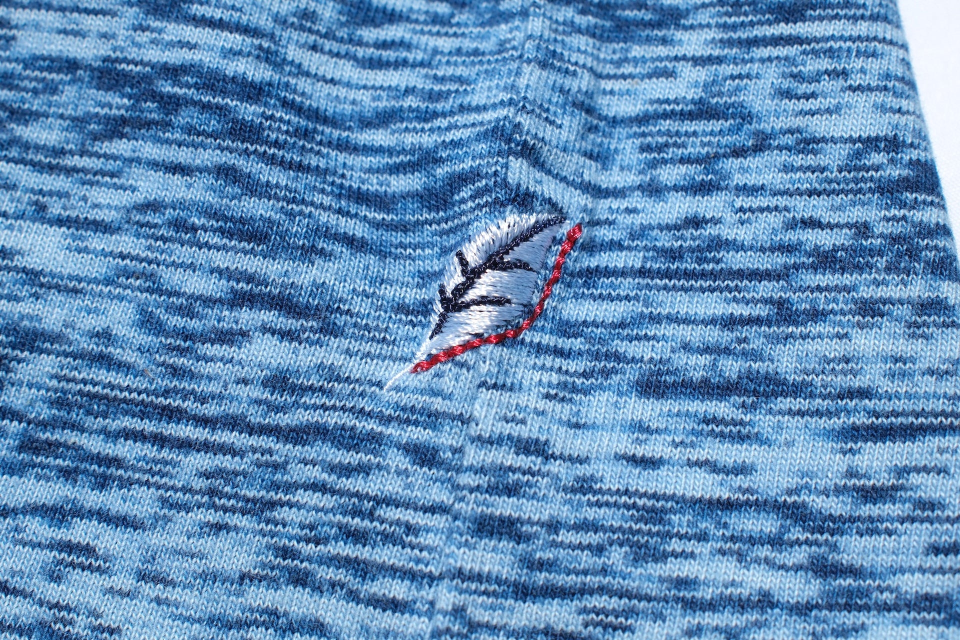 Pure Blue Japan 6.5oz "Kasuri-Dyed" Tee (Indigo)