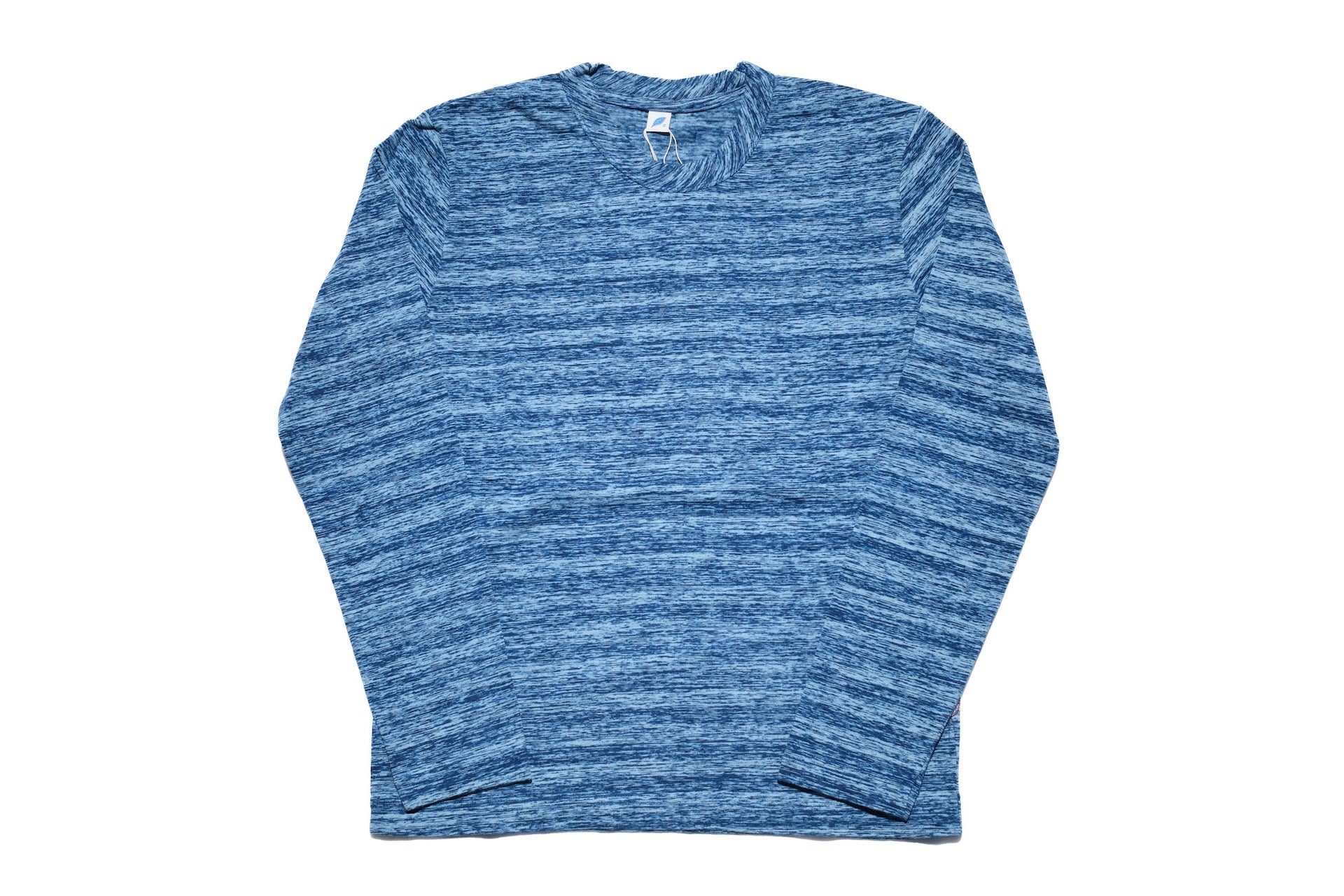 Pure Blue Japan 6.5oz "Kasuri-Dyed" L/S Tee (Indigo)