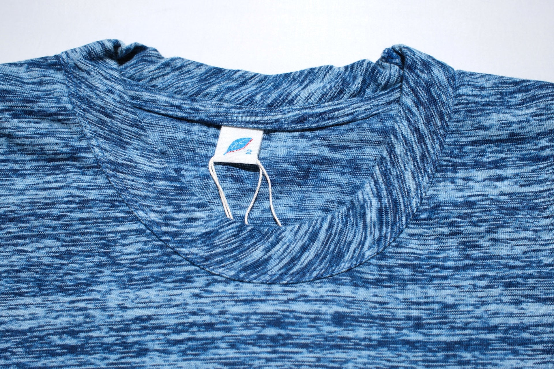 Pure Blue Japan 6.5oz "Kasuri-Dyed" L/S Tee (Indigo)
