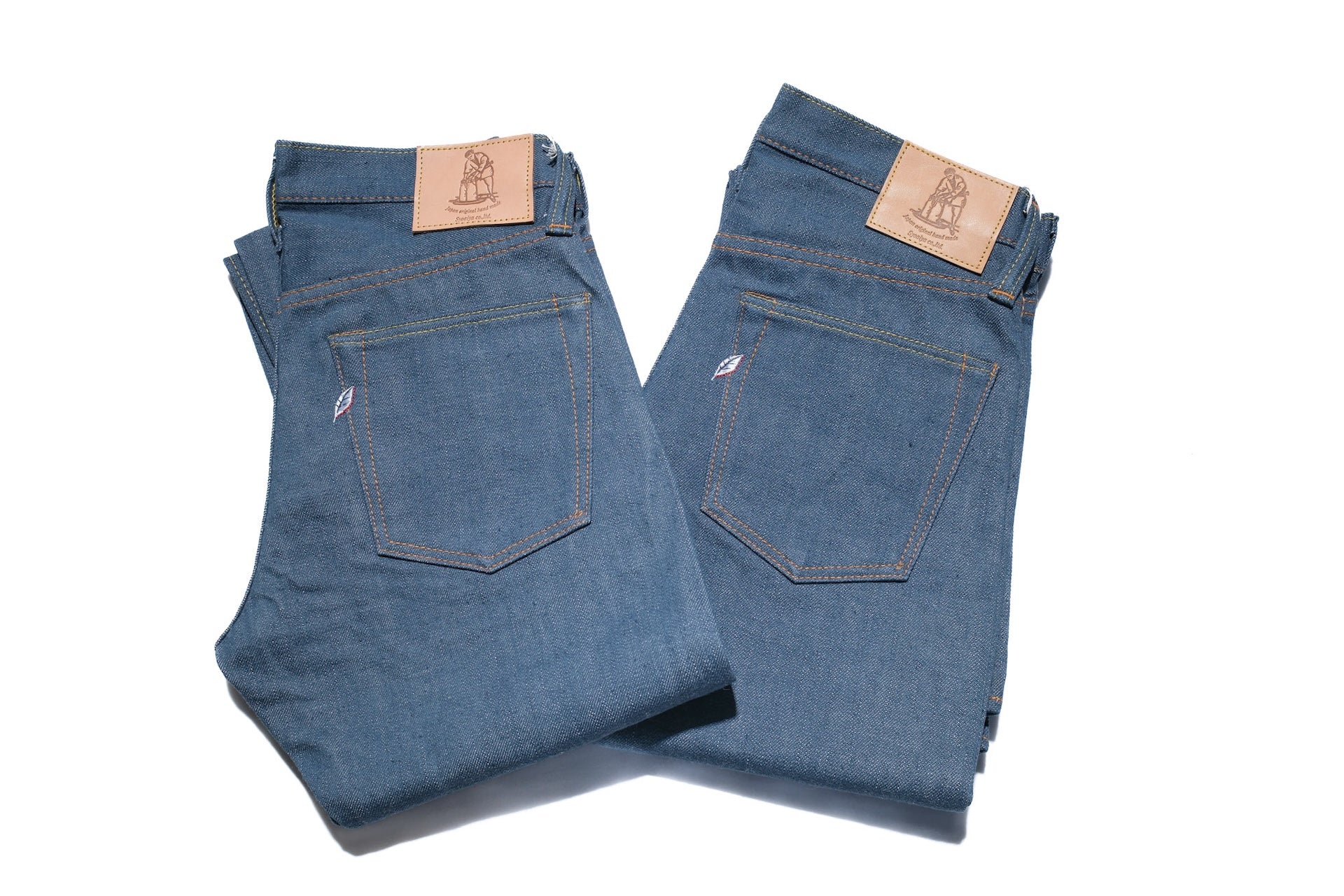 Pure Blue Japan 14oz "Smoky Blue" SMBL-019 Denim (Relaxed Tapered fit)