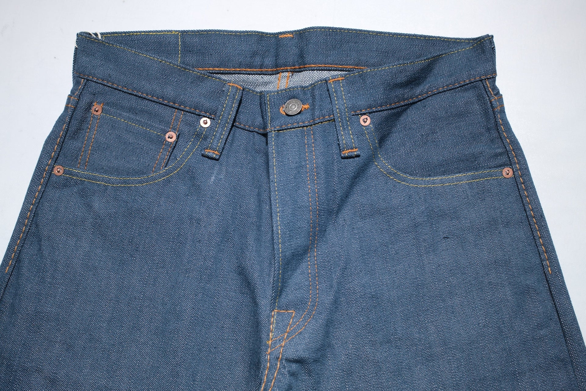 Pure Blue Japan 14oz "Smoky Blue" SMBL-019 Denim (Relaxed Tapered fit)