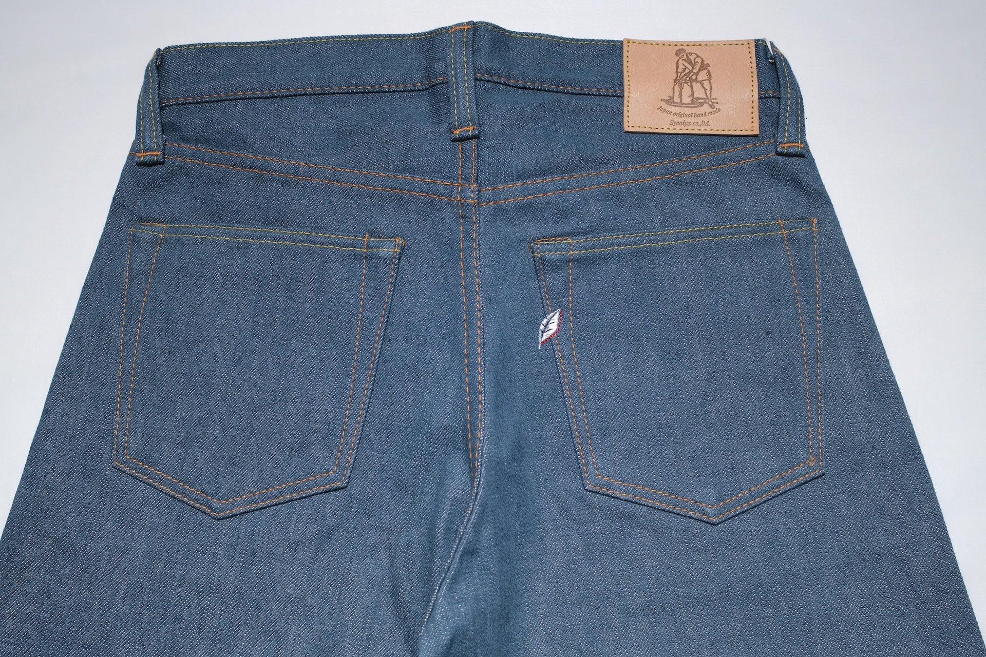 Pure Blue Japan 14oz "Smoky Blue" SMBL-019 Denim (Relaxed Tapered fit)