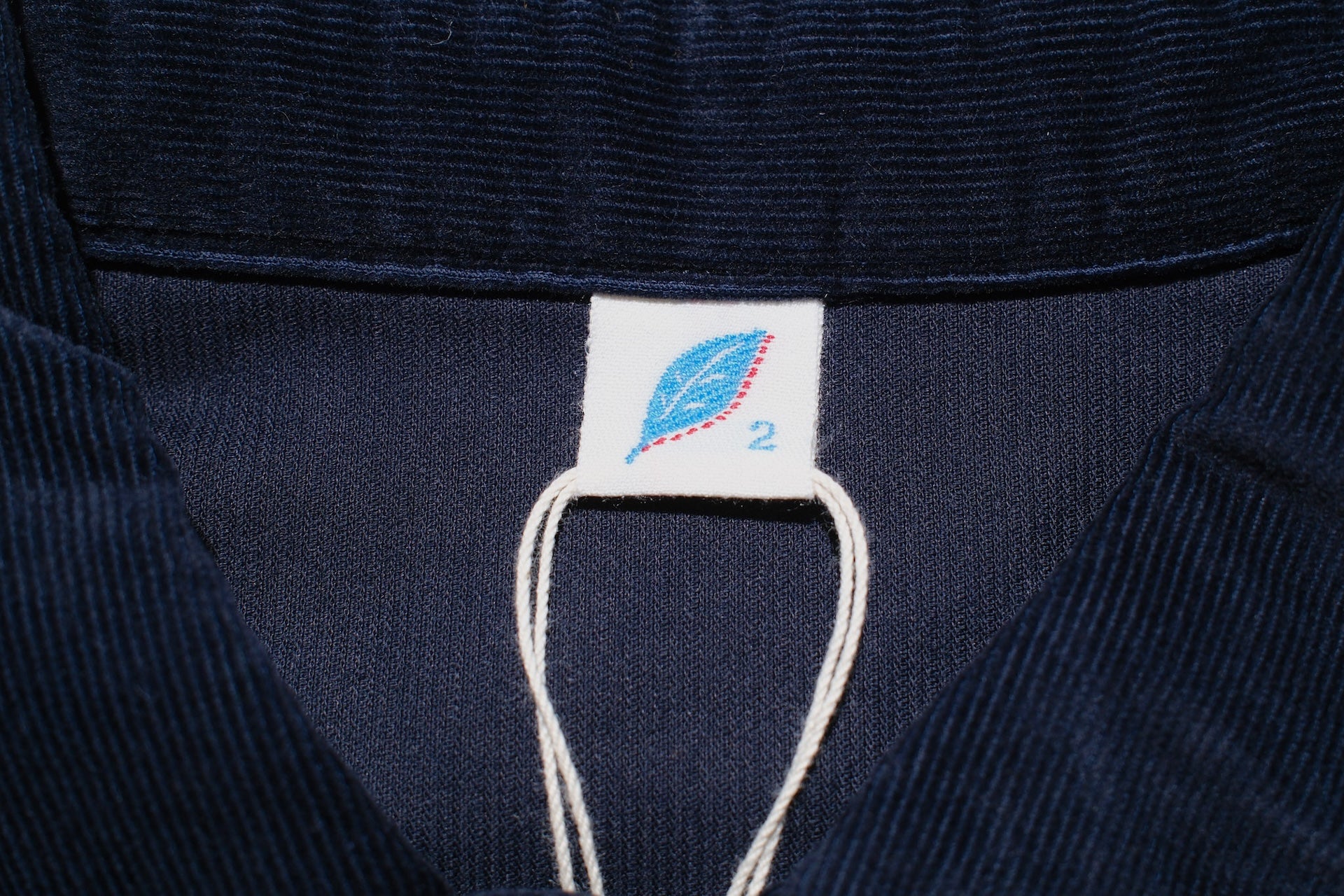 Pure Blue Japan 8oz "Silky-Smooth" Corduroy Western Shirt (Navy)