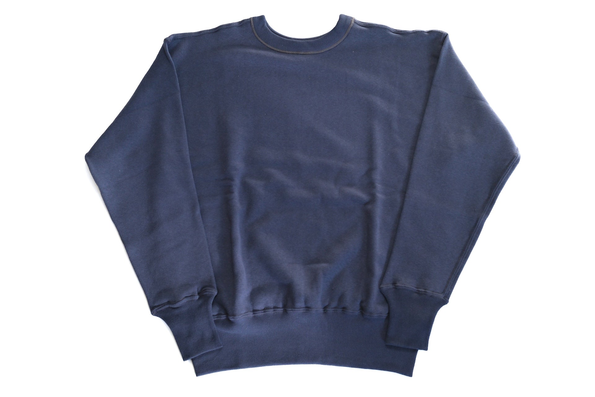 John Gluckow X Warehouse Co. 10oz Loopwheeled Classic Sweatshirt (Navy)