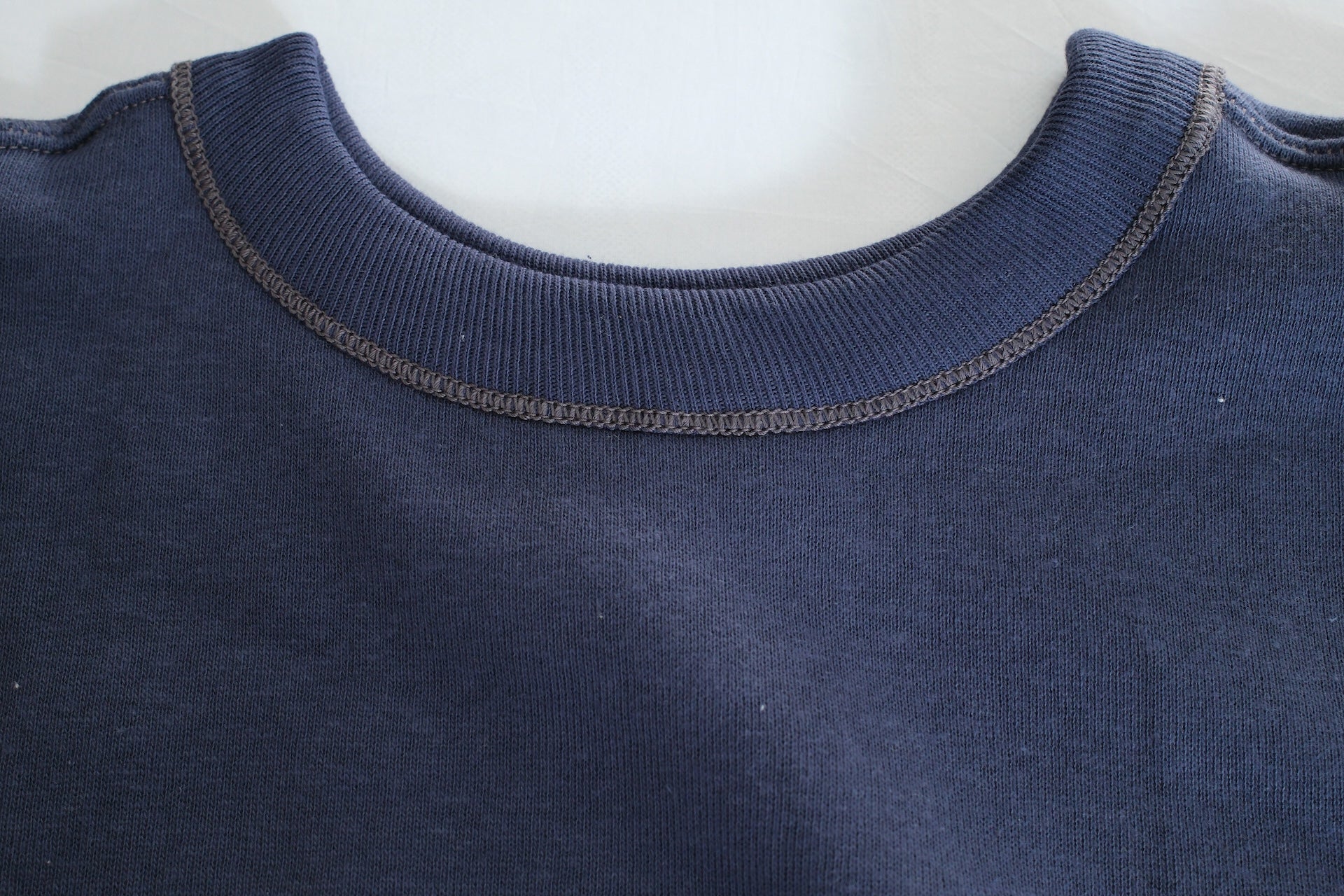 John Gluckow X Warehouse Co. 10oz Loopwheeled Classic Sweatshirt (Navy)