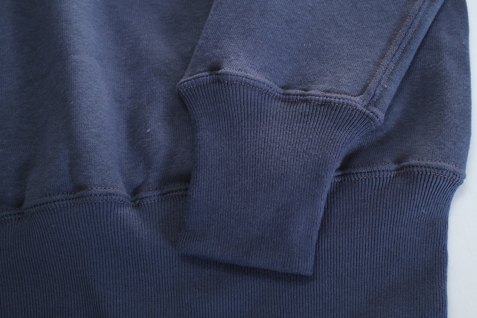 John Gluckow X Warehouse Co. 10oz Loopwheeled Classic Sweatshirt (Navy)