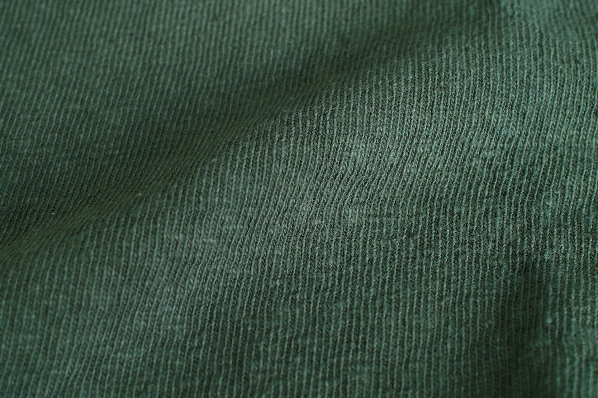 UES 9.5oz "NO.8 Slub Nep" Heavyweight Plain Tee (Dark Green)