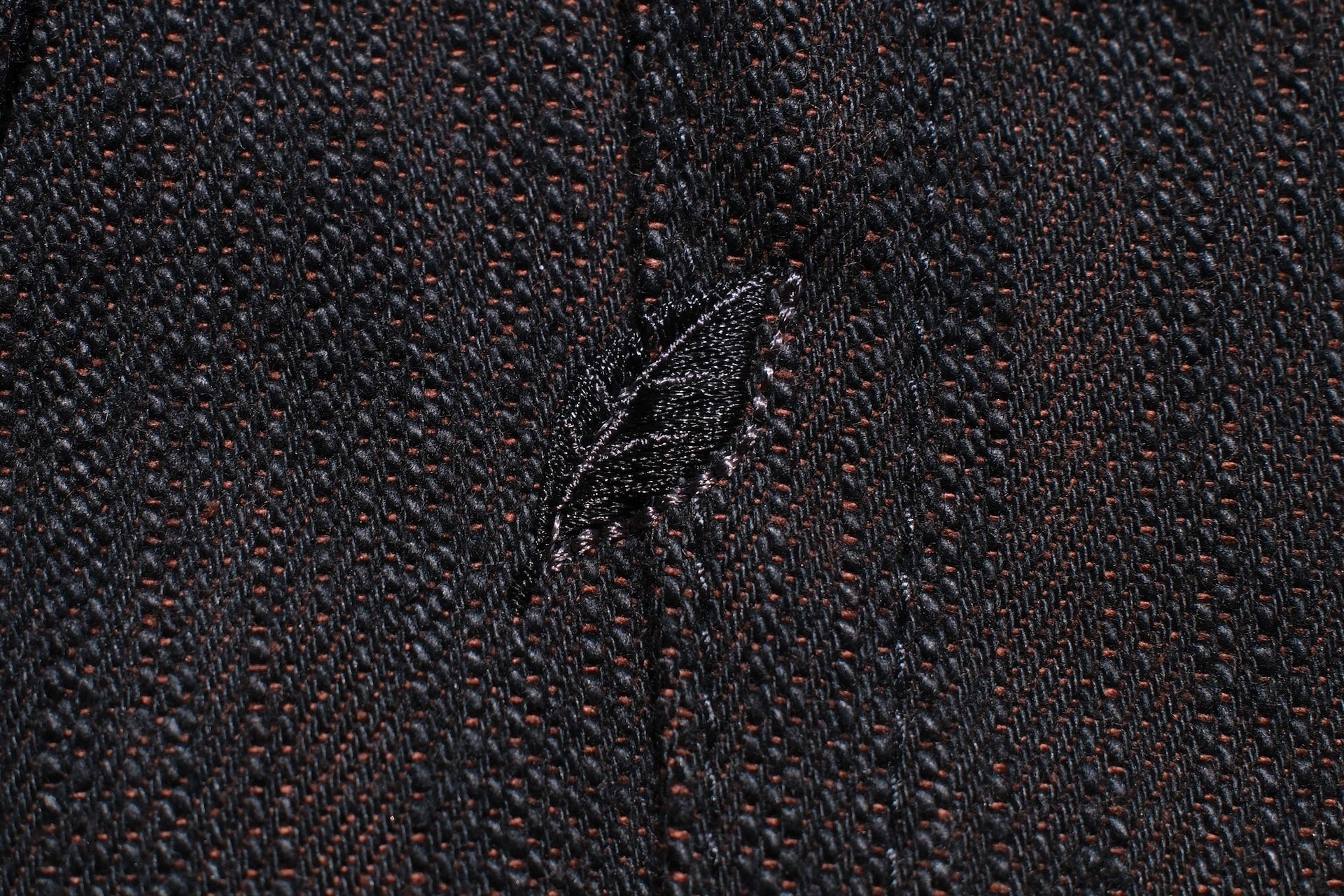 Pure Blue Japan 15oz PER-EX-019-BK "Black X Persimmon" Extra Slub Denim (Relaxed Tapered Fit)