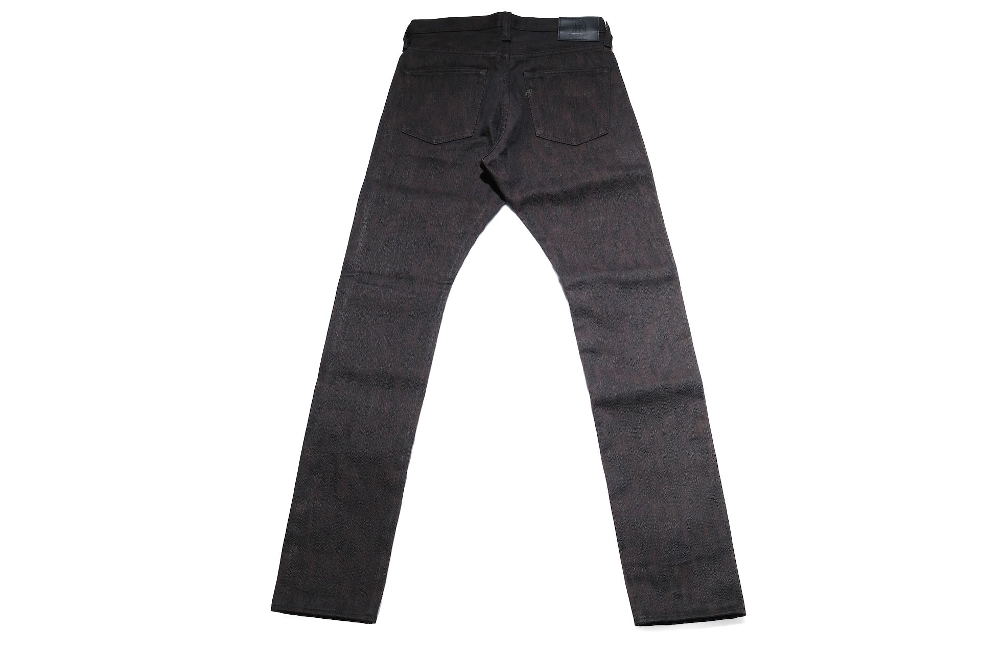 Pure Blue Japan 15oz PER-EX-019-BK "Black X Persimmon" Extra Slub Denim (Relaxed Tapered Fit)
