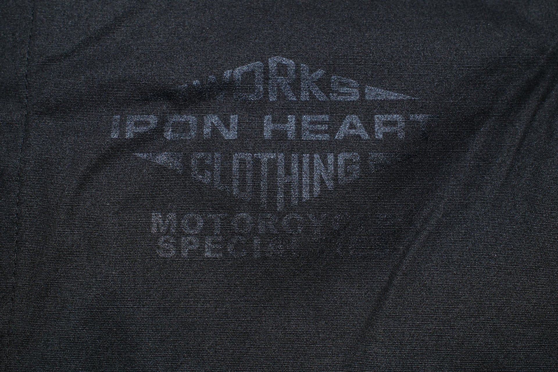 Iron Heart 7oz Rubber Wax Coated Weather Cloth Windbreaker (Black)