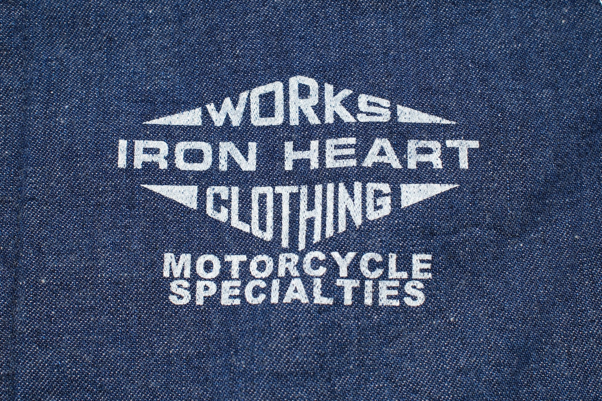 Iron Heart 10oz Indigo Dyed Nep Denim Windbreaker