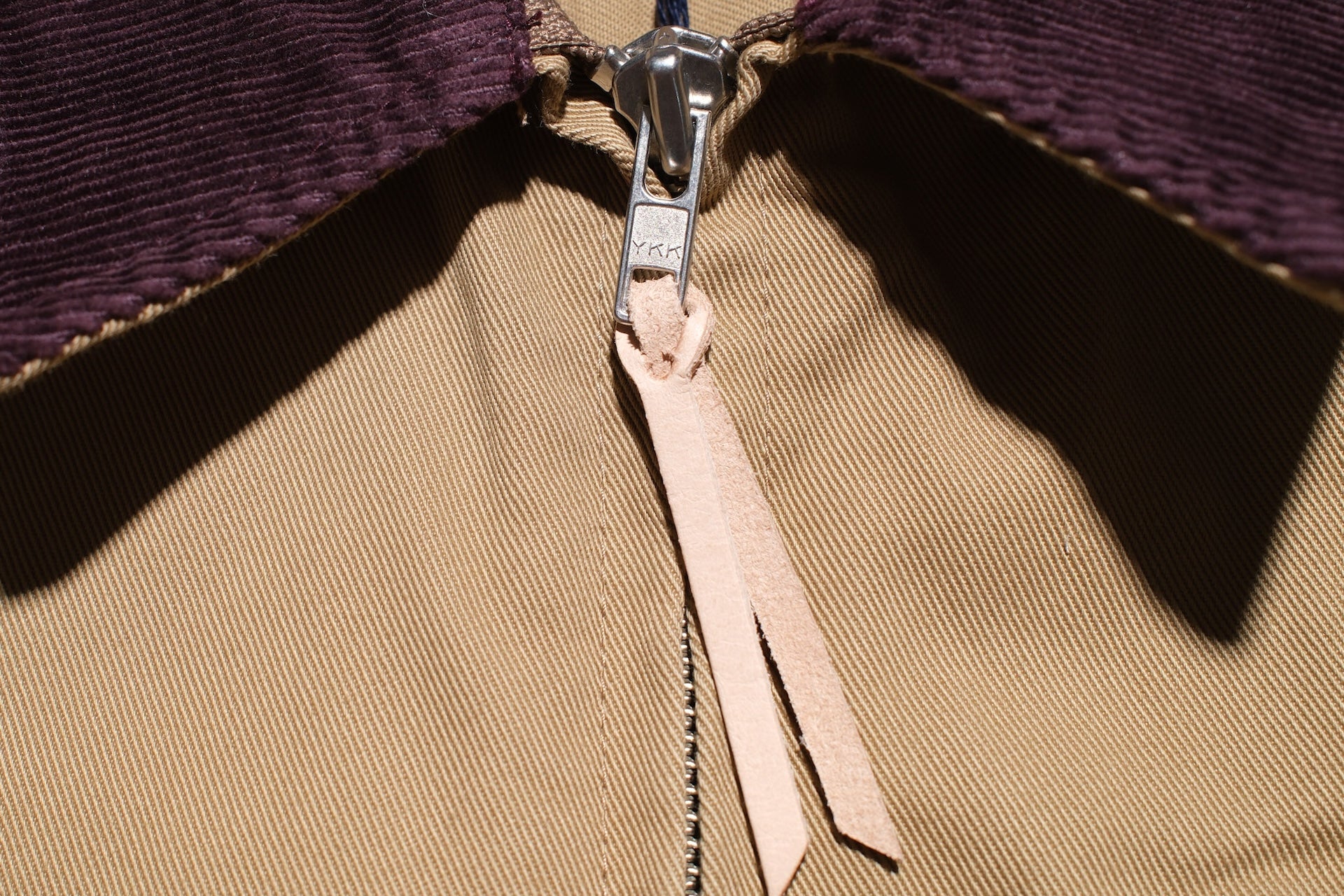 Iron Heart 12oz Kurashikizome Twill Work Jacket (Beige)