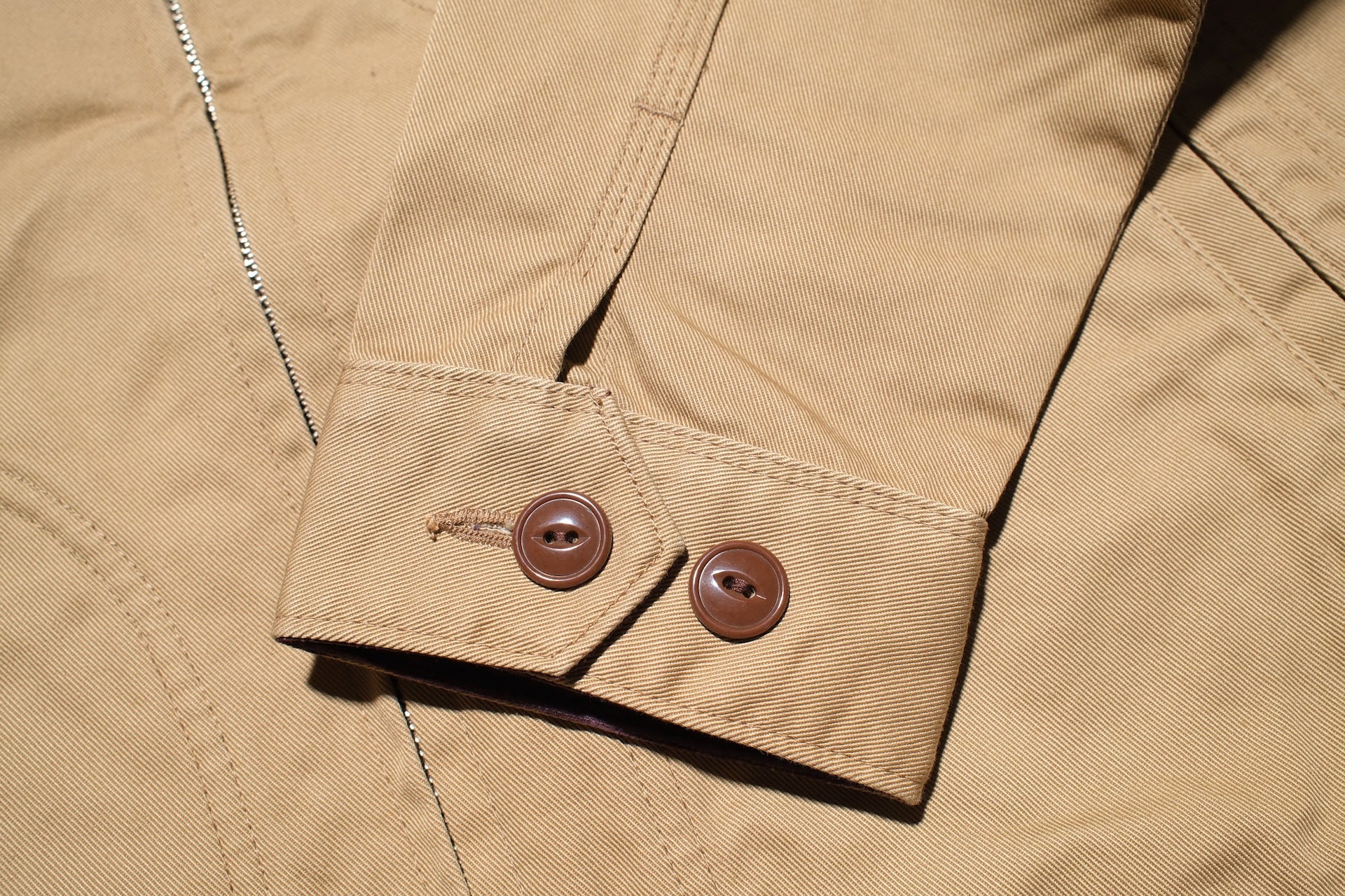 Iron Heart 12oz Kurashikizome Twill Work Jacket (Beige)