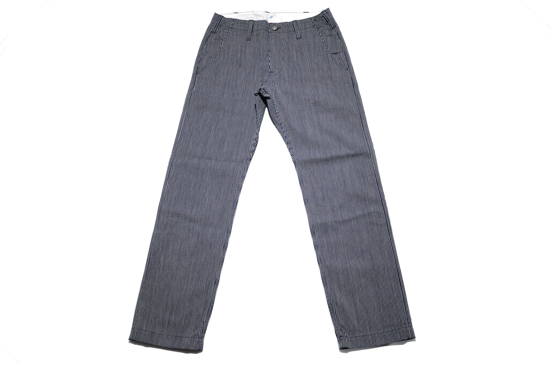 Pure Blue Japan 11oz Indigo Hickory Utility Work Pants (Classic Straight fit)