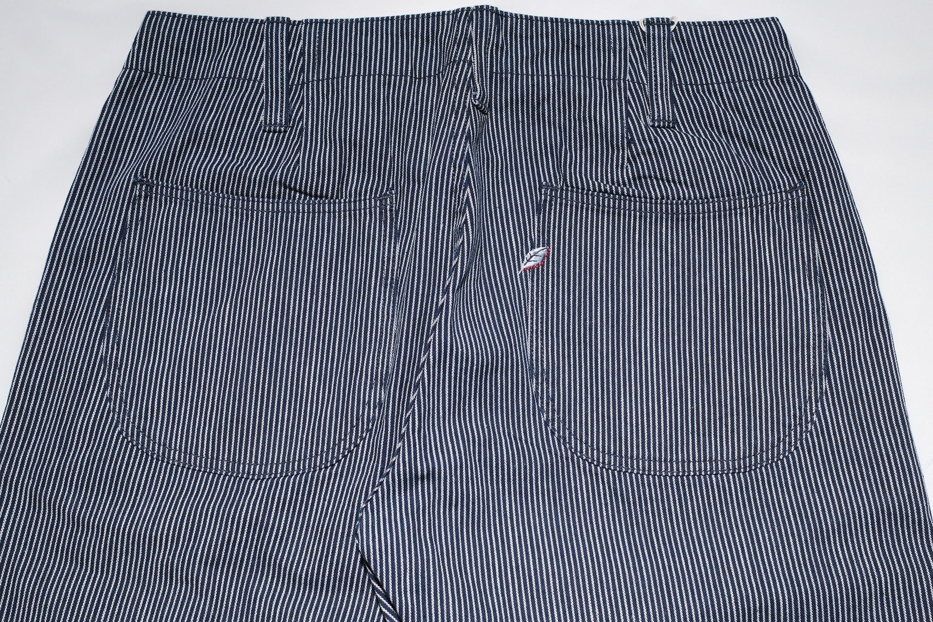 Pure Blue Japan 11oz Indigo Hickory Utility Work Pants (Classic Straight fit)