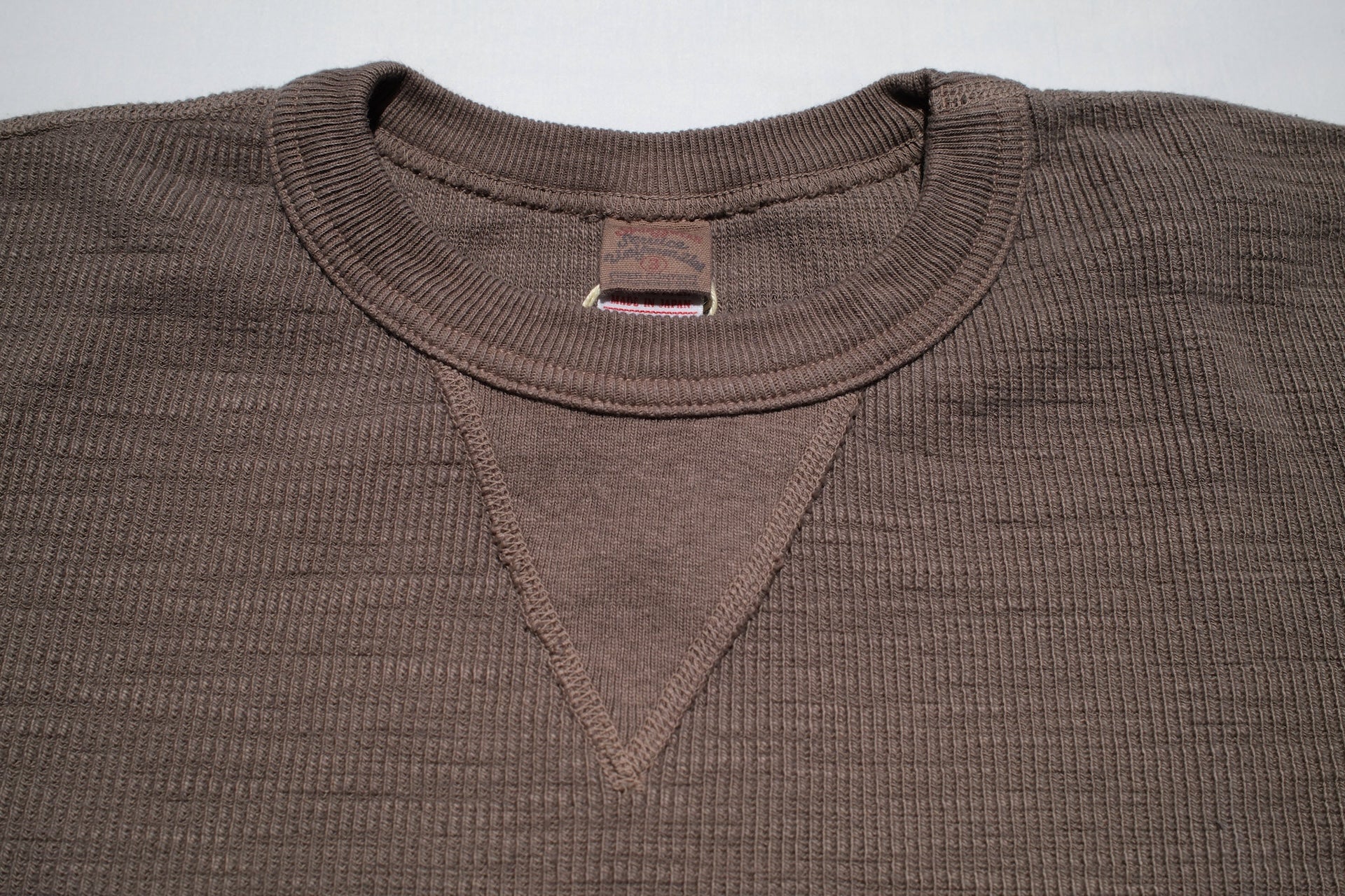 UES 11.8oz Ribbing Thermal Sweatshirt (Vintage Olive)