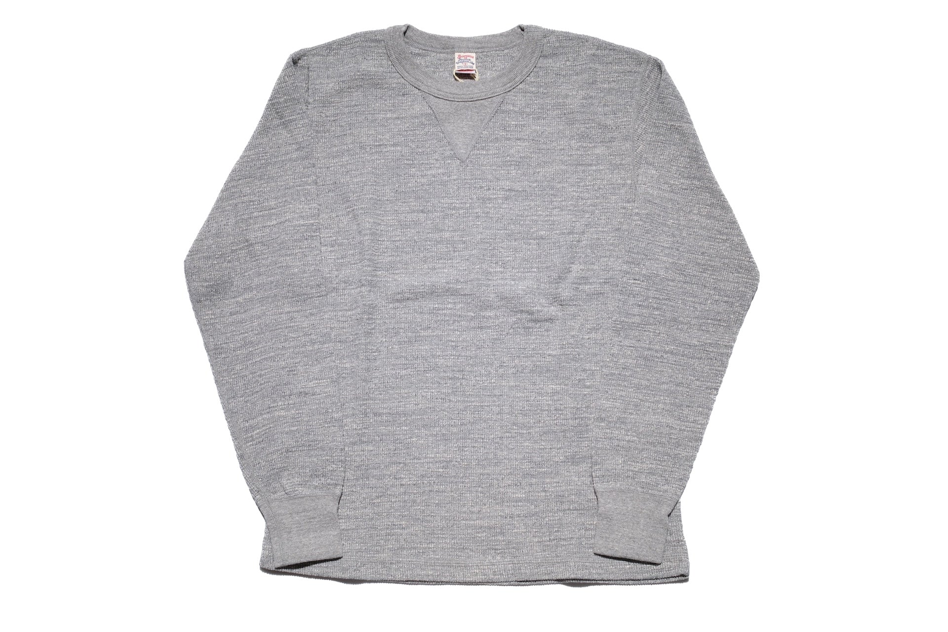 UES 11.8oz Ribbing Thermal Sweatshirt (Heather Grey)