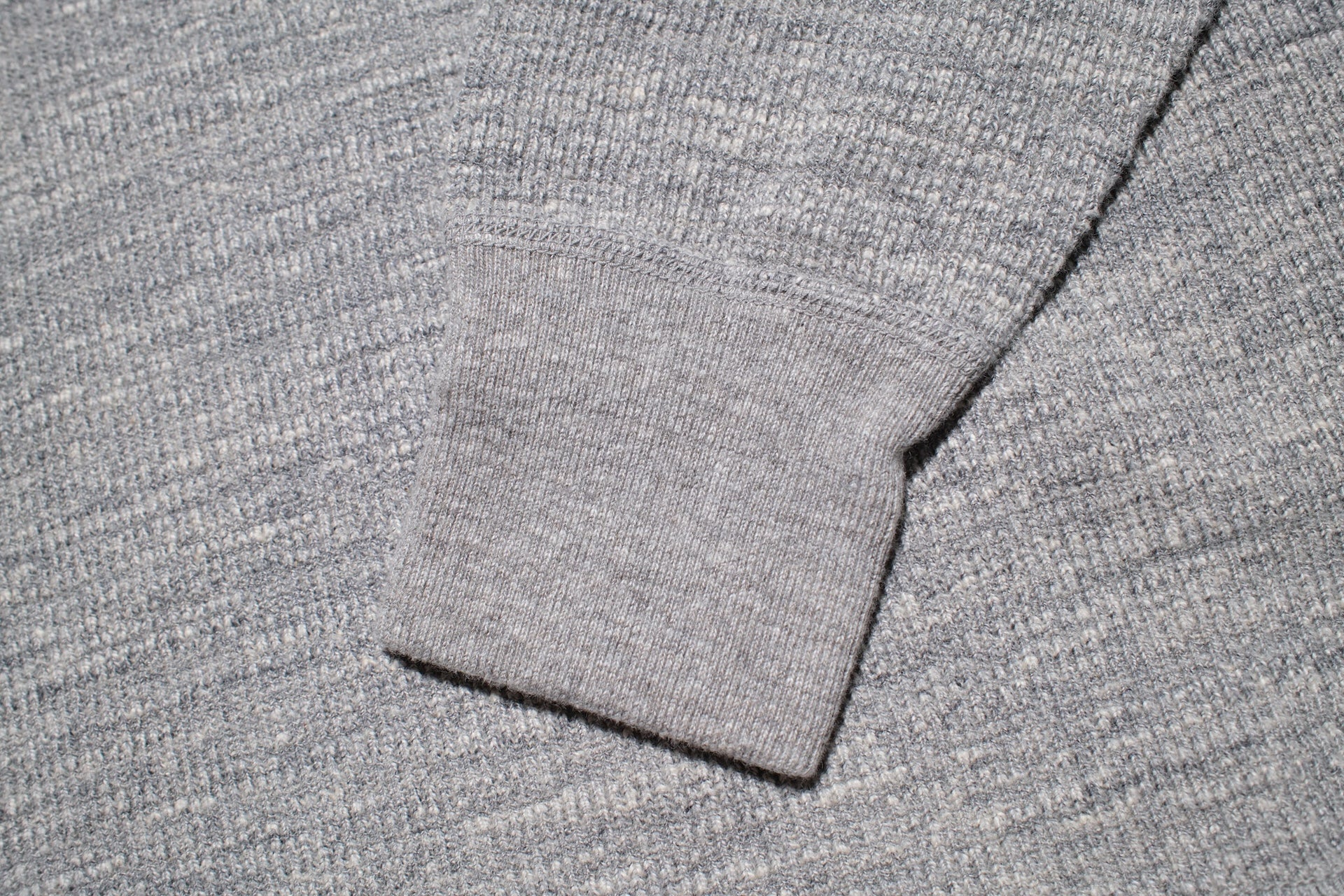 UES 11.8oz Ribbing Thermal Sweatshirt (Heather Grey)