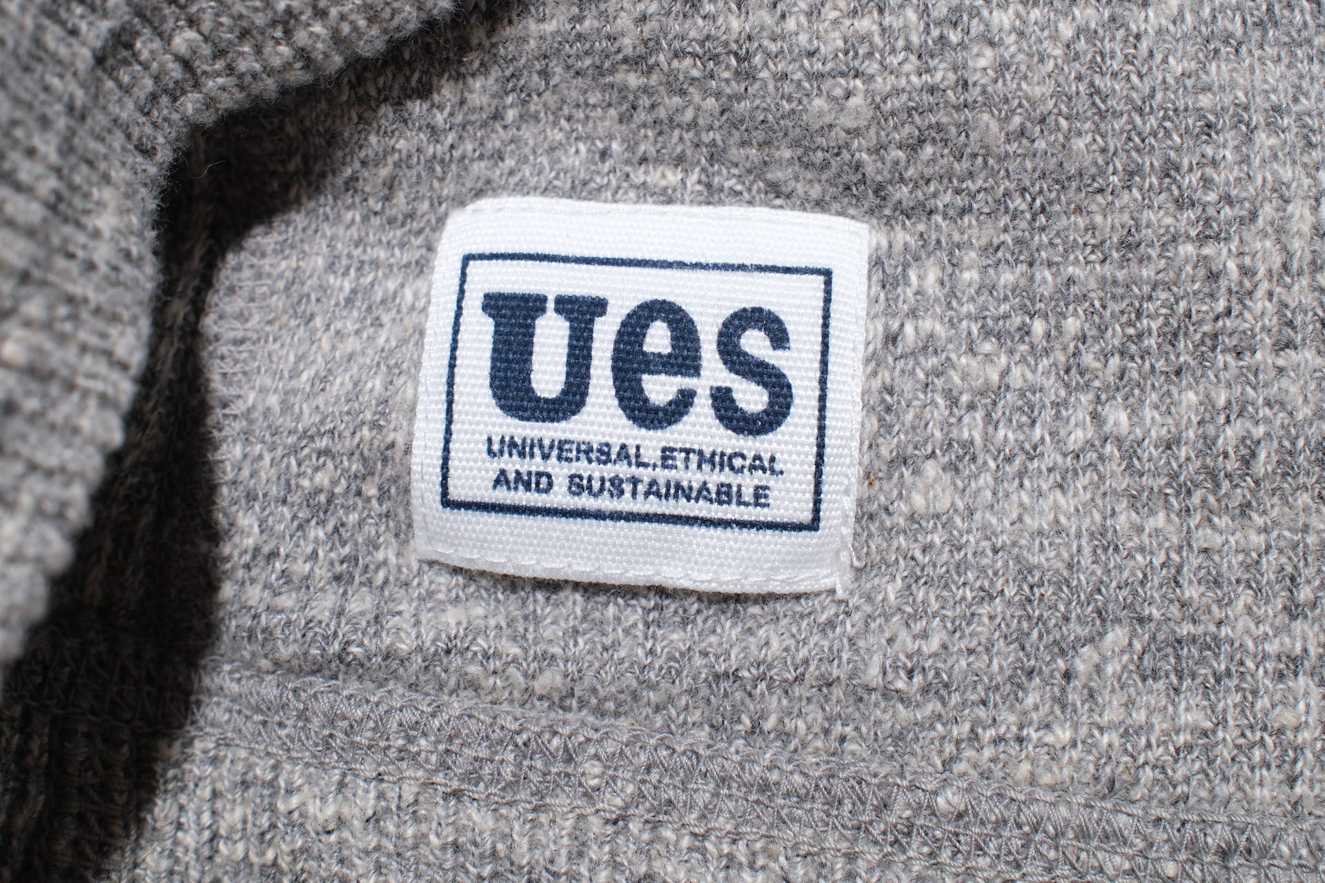 UES 11.8oz Ribbing Thermal Sweatshirt (Heather Grey)