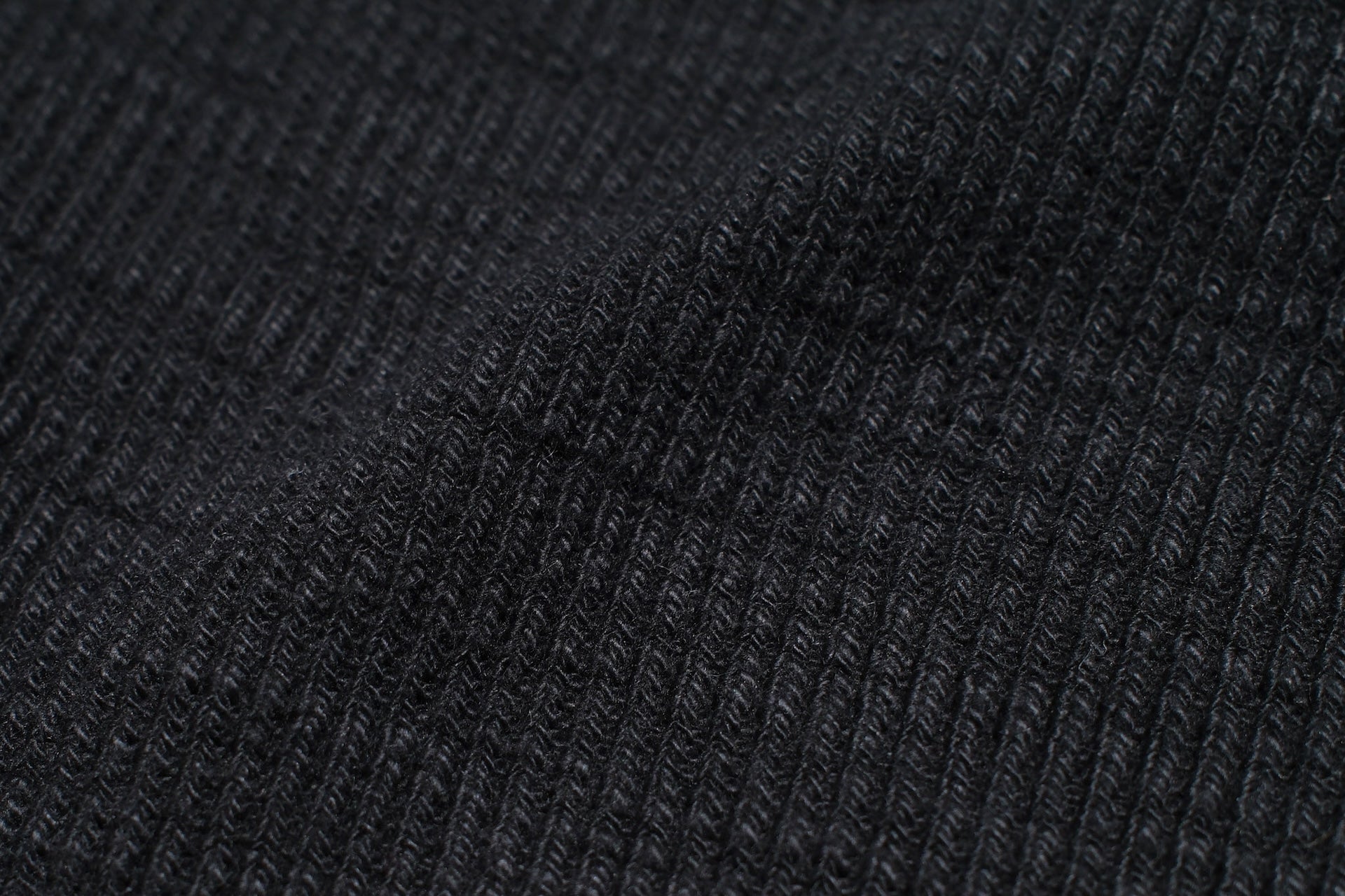 UES 11.8oz Ribbing Thermal Sweatshirt (Solid Black)