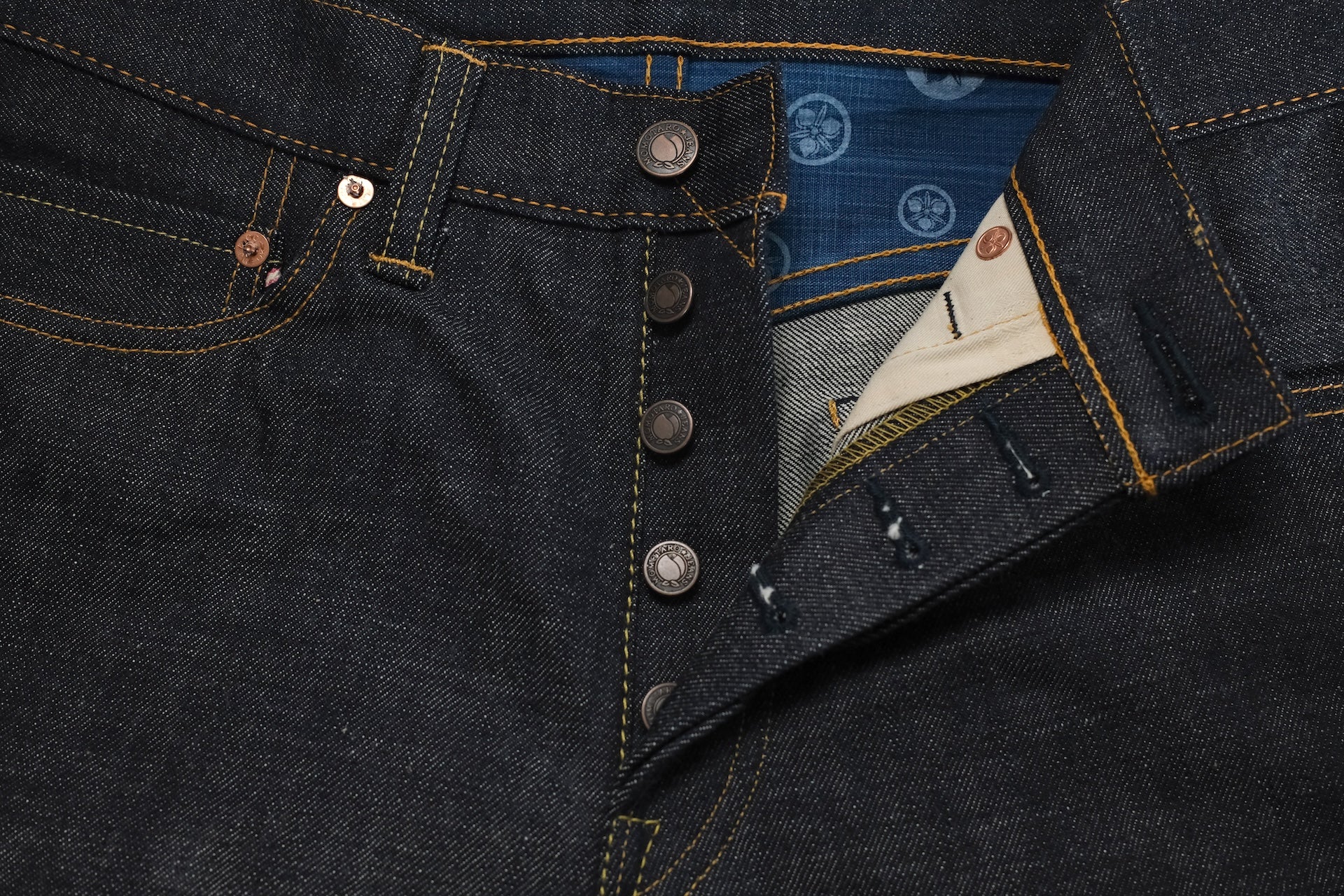 MOMOTARO JEANS 14.7oz 'Legacy Blue' 0405-40 Denim (High Tapered fit)