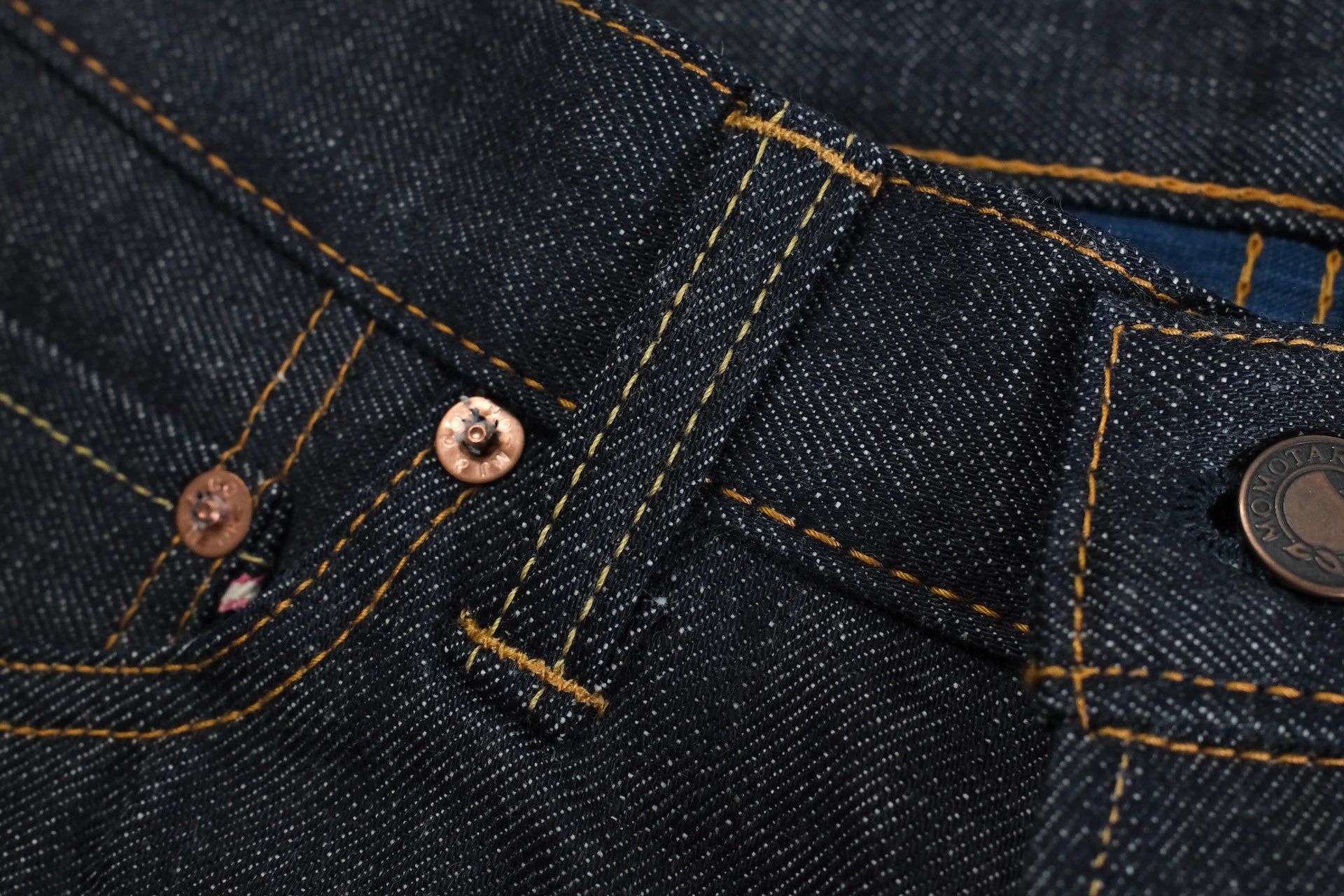 MOMOTARO JEANS 14.7oz 'Legacy Blue' 0405-40 Denim (High Tapered fit)