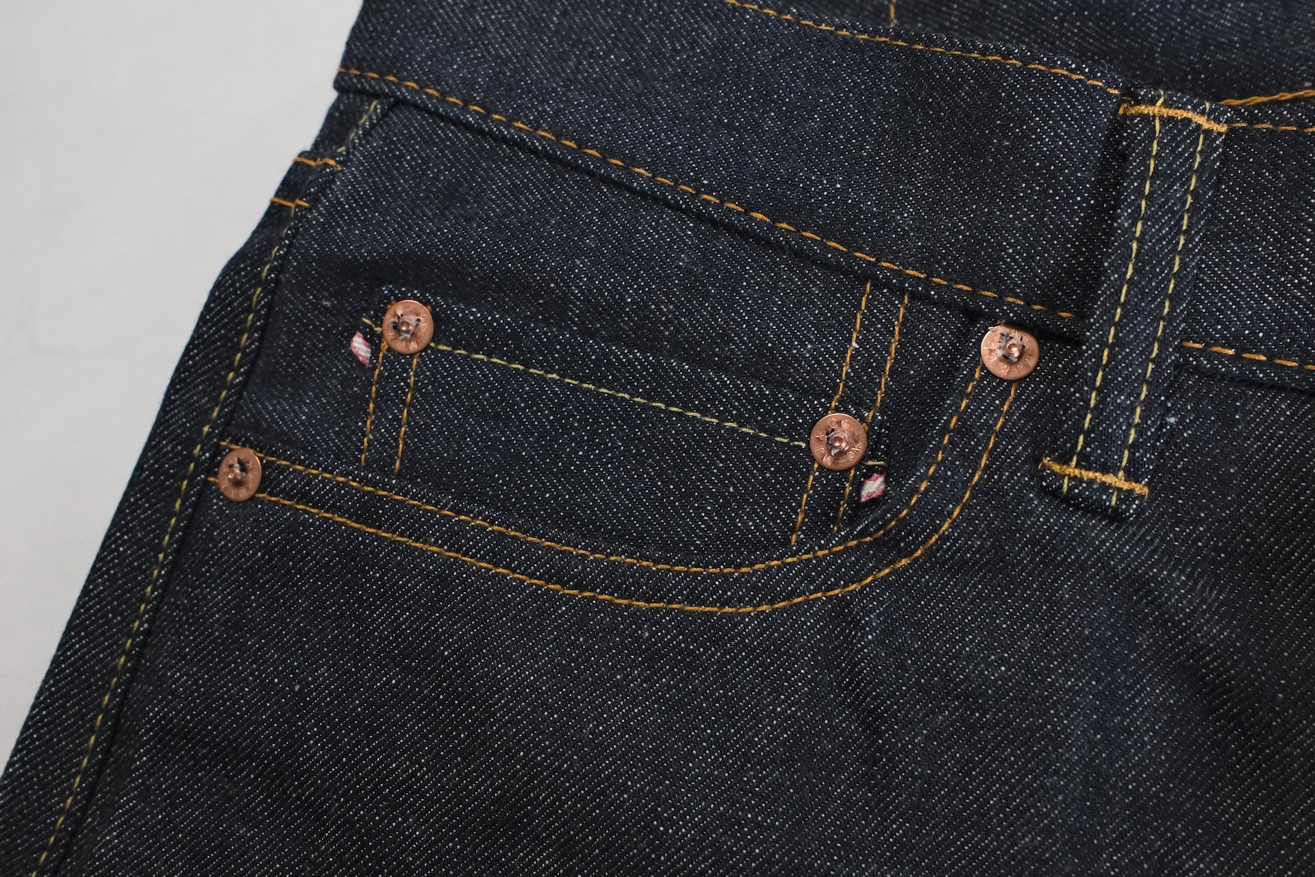 MOMOTARO JEANS 14.7oz 'Legacy Blue' 0405-40 Denim (High Tapered fit)