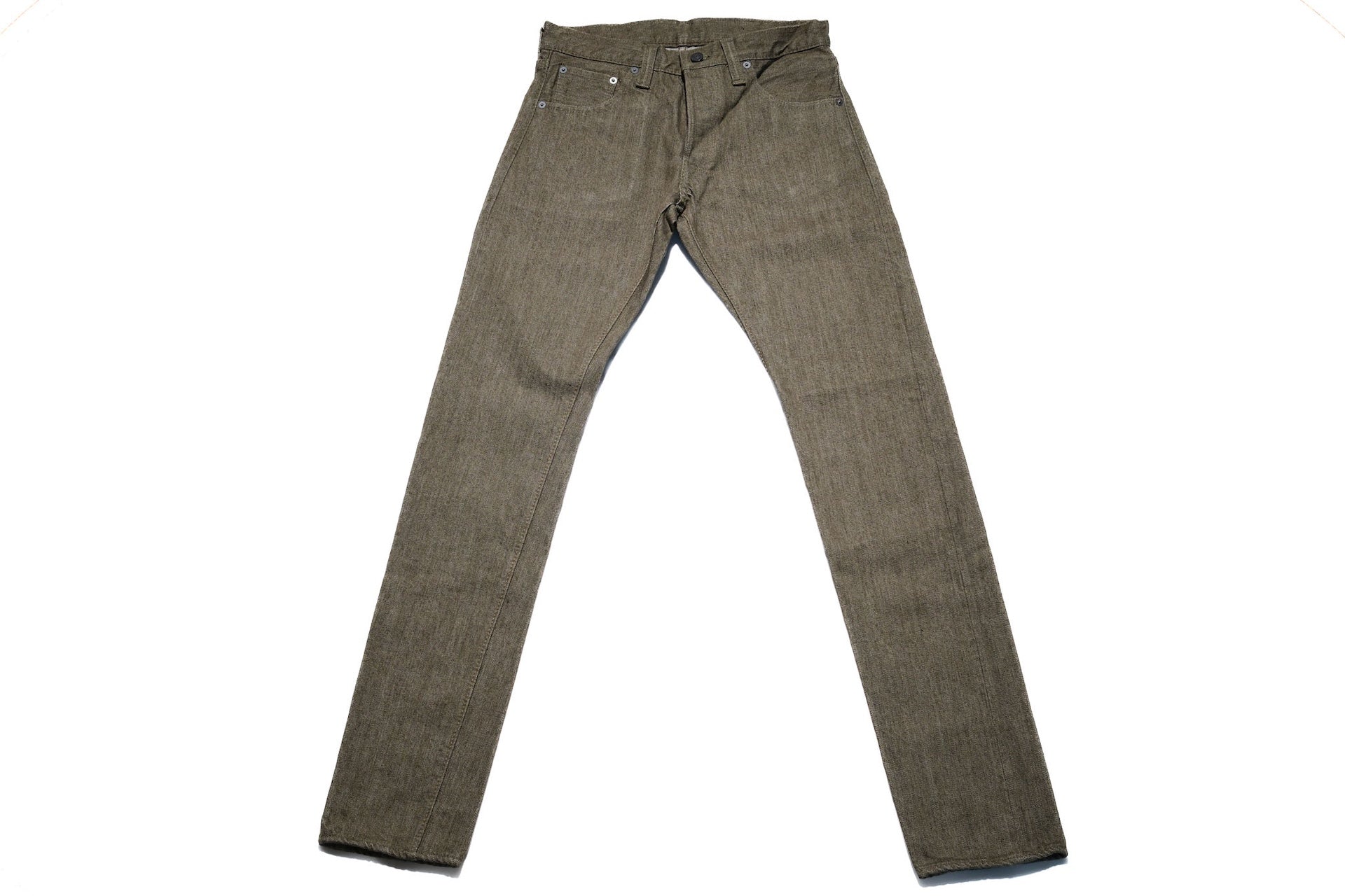 Pure Blue Japan 14oz OL-14oz-013 "Olive Branch" Denim (Slim Tapered fit)
