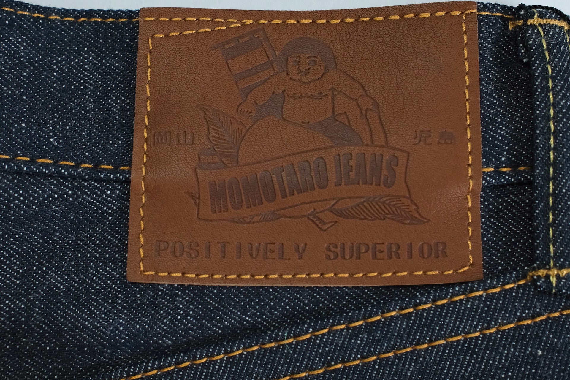 MOMOTARO JEANS 14.7oz 'Legacy Blue' 0405-40 Denim (High Tapered fit)