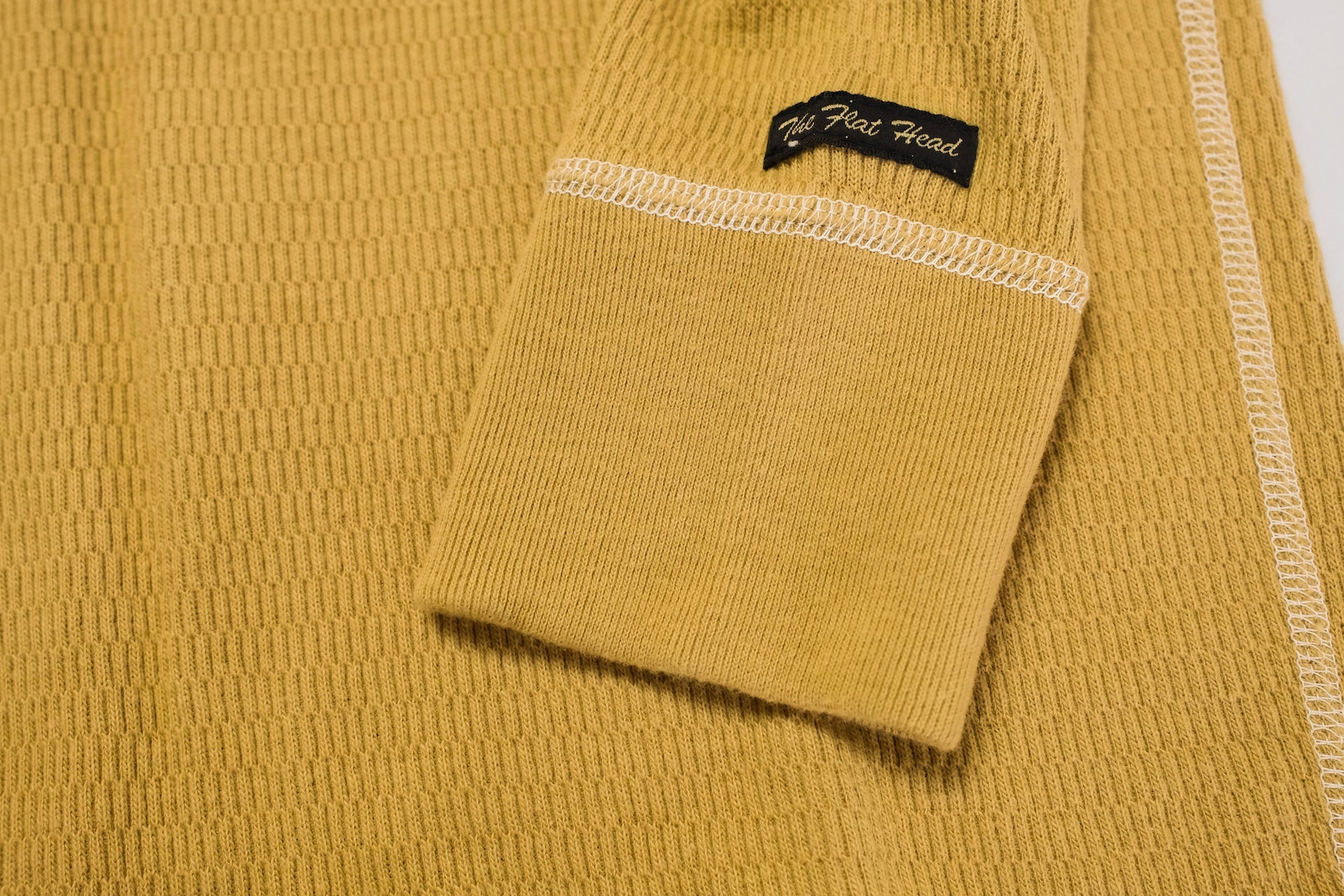 The Flat Head "Standard" L/S Thermal Tee (Mustard)