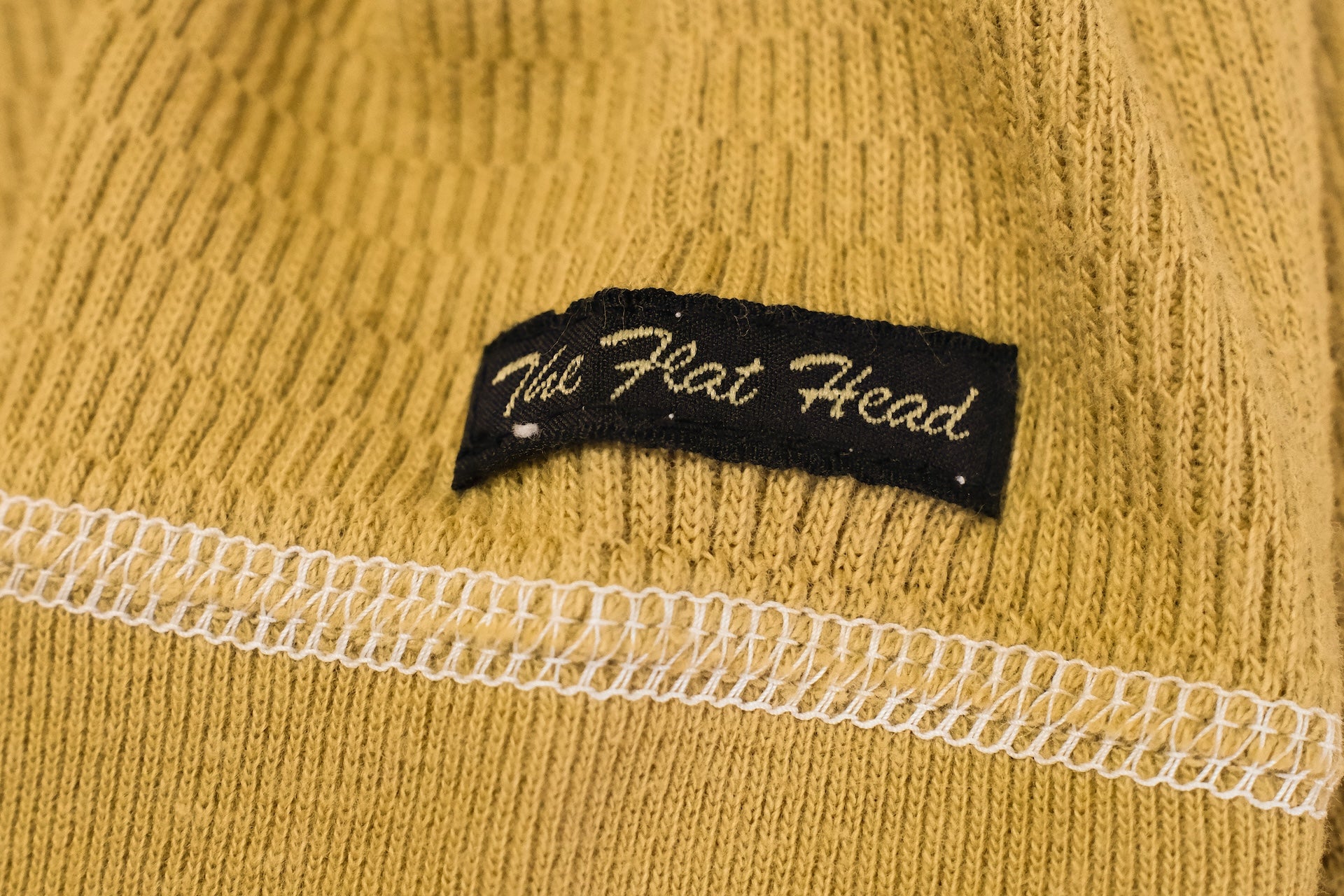 The Flat Head "Standard" L/S Thermal Tee (Mustard)