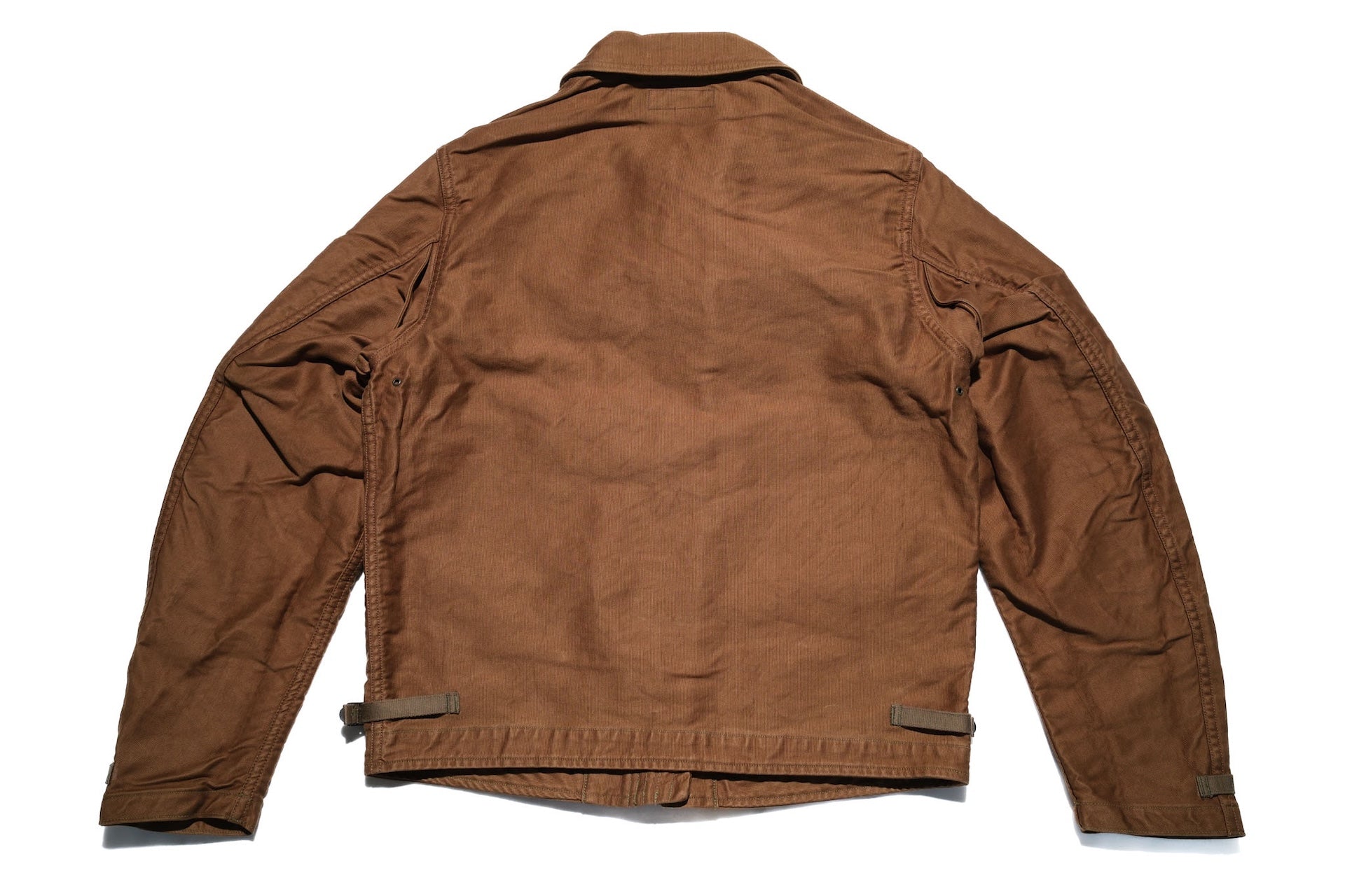Freewheelers "S-8 Aviators" Summer Flying Jacket (Sepia Brown)