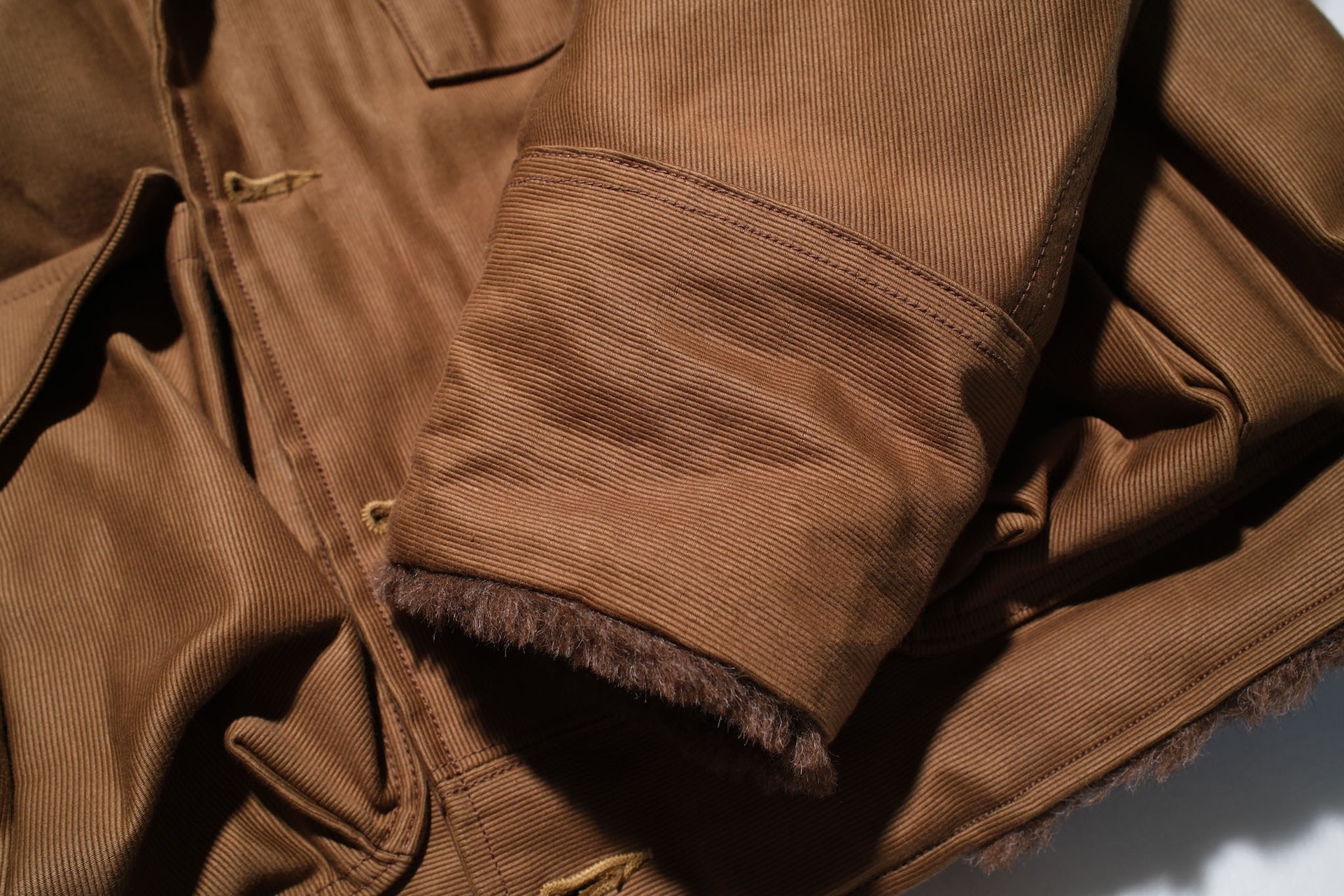 Freewheelers "Winter Aviators" Jacket (Sepia Brown)