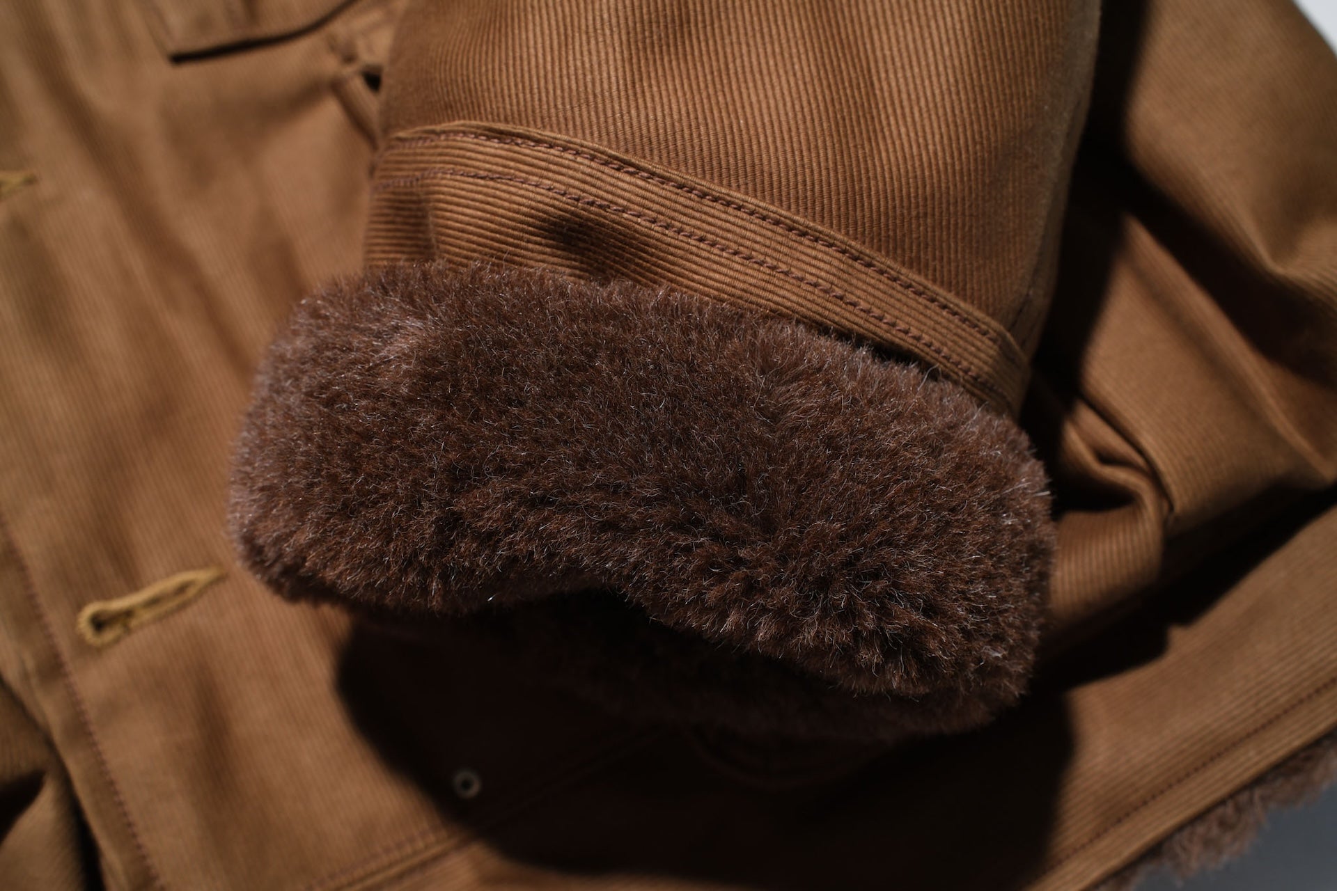 Freewheelers "Winter Aviators" Jacket (Sepia Brown)