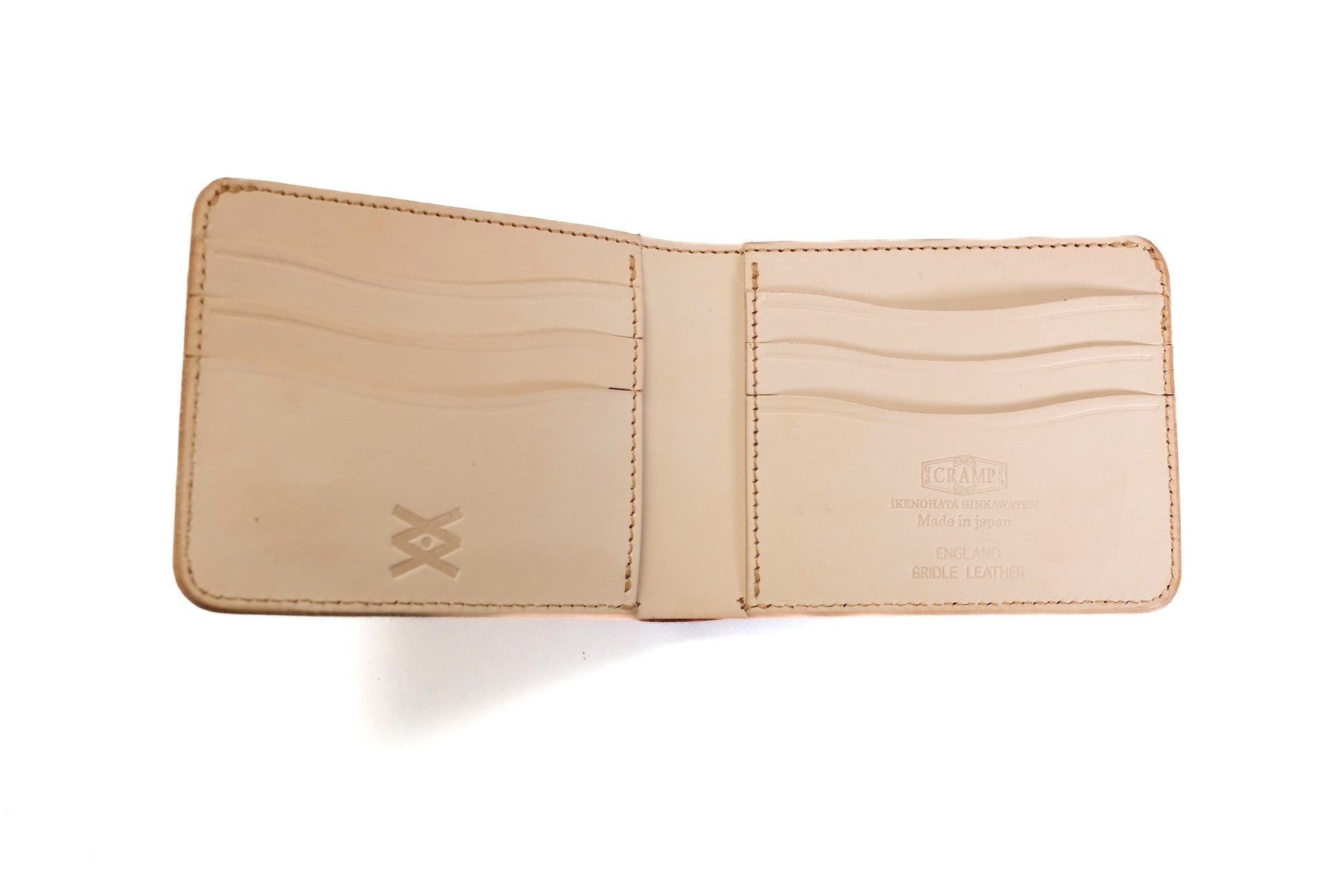 Ginkawaten X CORLECTION Bridle Cowhide Short Wallet (Foxy Brown)