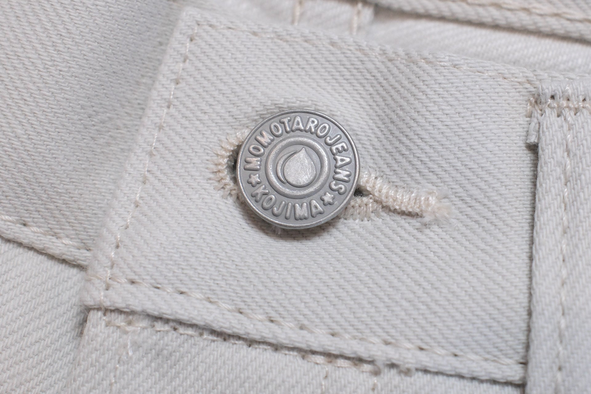 MOMOTARO JEANS 13oz 0306-IVO Ivory Denim (Slim Tapered Fit)