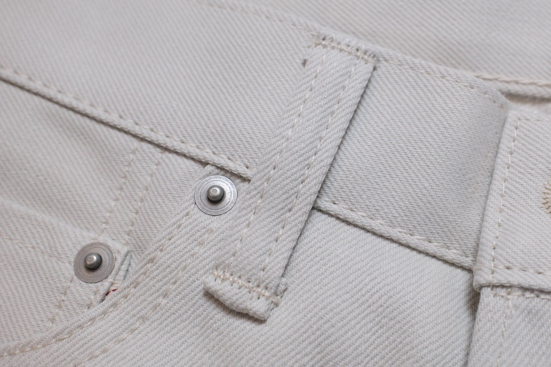 MOMOTARO JEANS 13oz 0306-IVO Ivory Denim (Slim Tapered Fit)