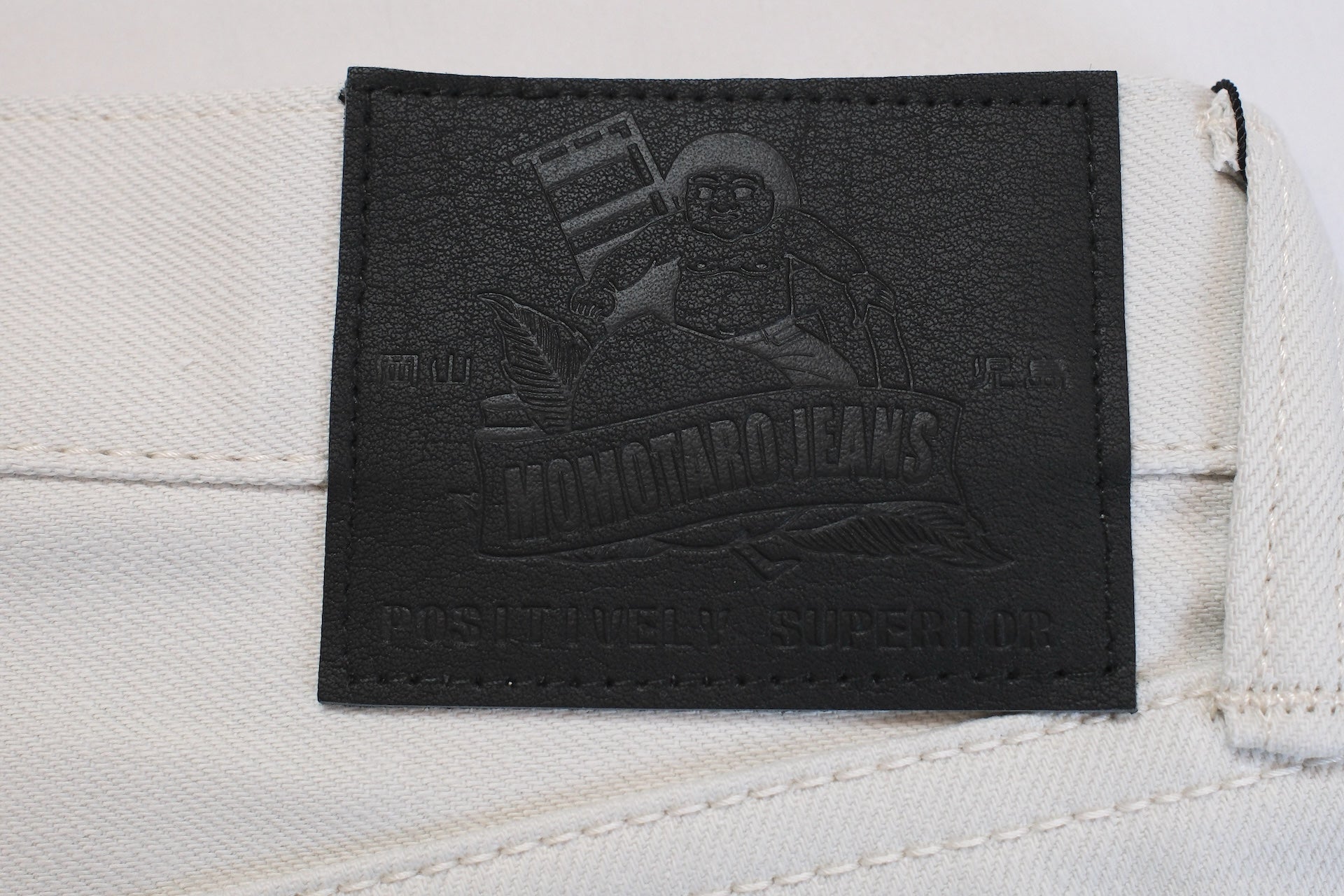 MOMOTARO JEANS 13oz 0306-IVO Ivory Denim (Slim Tapered Fit)