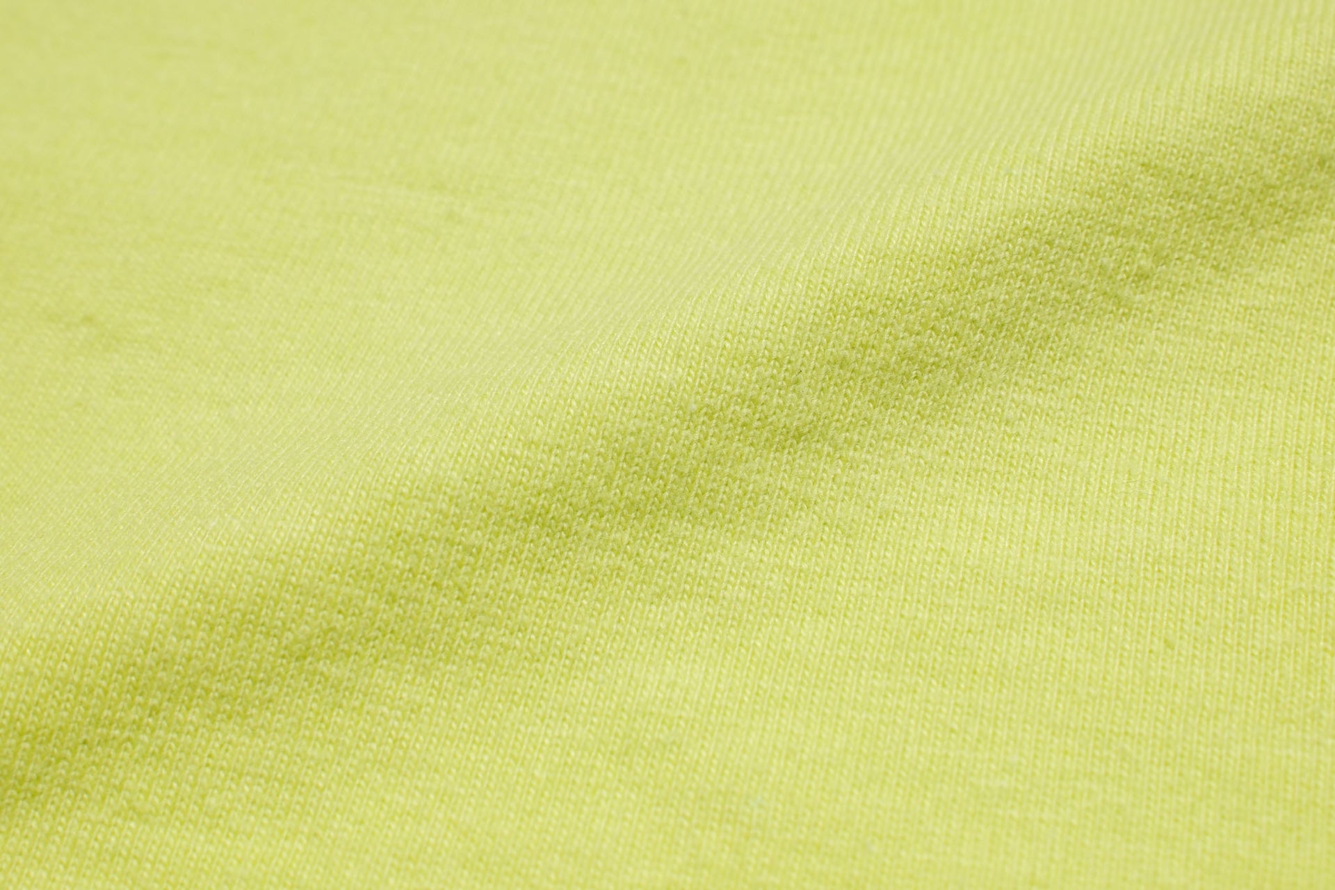 The Flat Head '25 Version 9oz Loopwheeled Plain Tee (Lime Green)