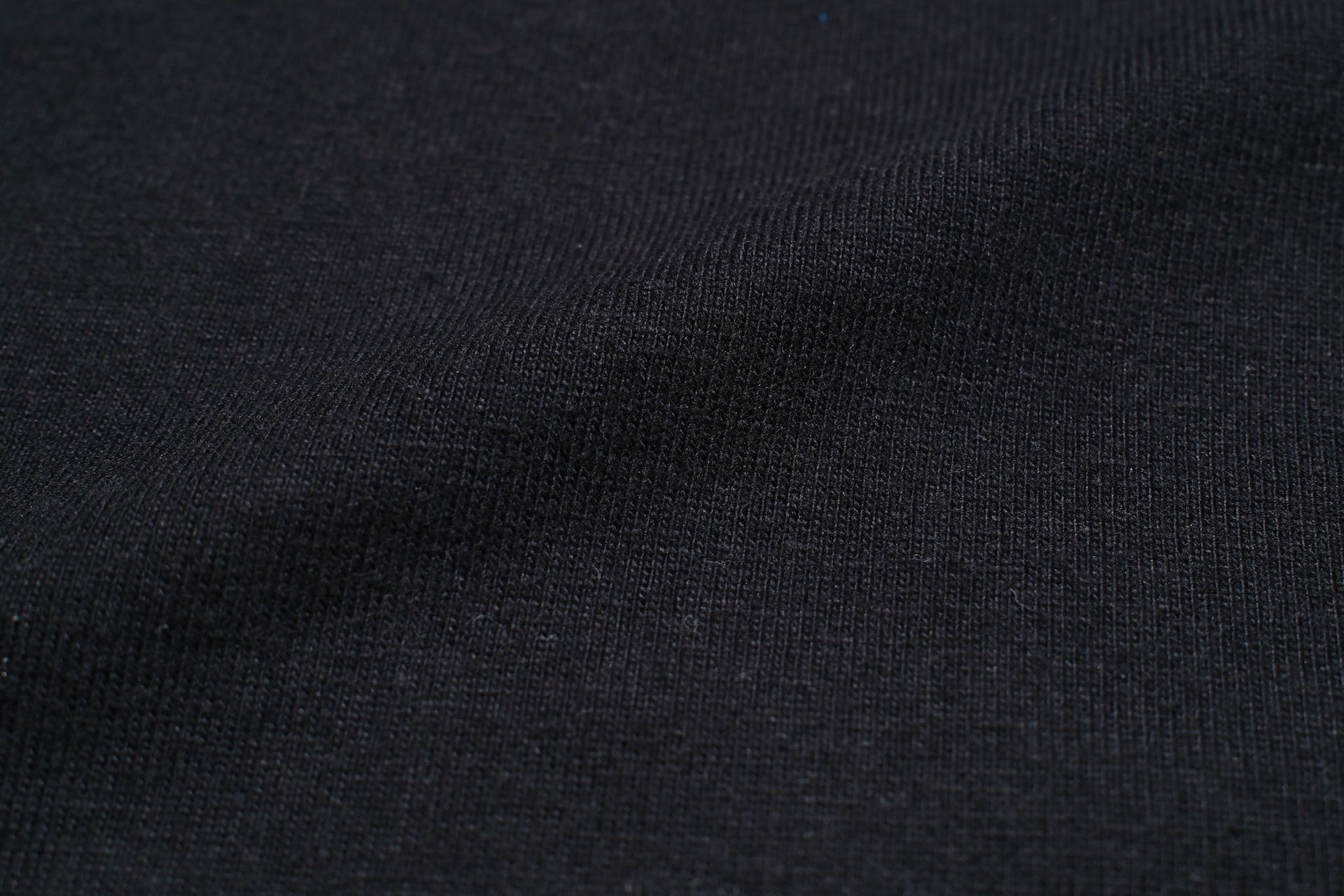 The Flat Head '26SS Version 9oz Loopwheeled Plain Tee (Solid Black)