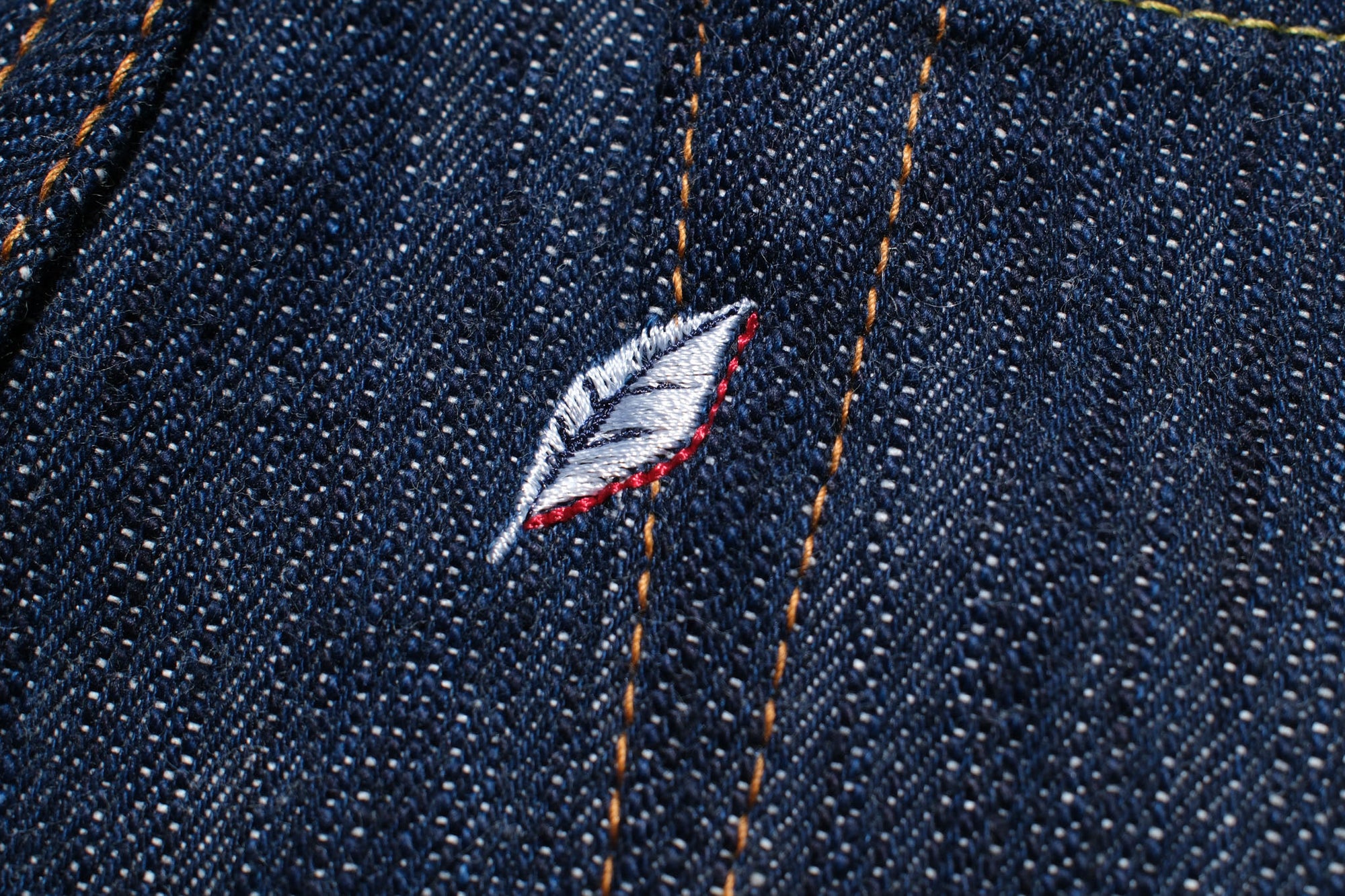 Pure Blue Japan 15oz KS-15oz-013 "Kasuri Indigo" Denim (Slim Tapered fit)