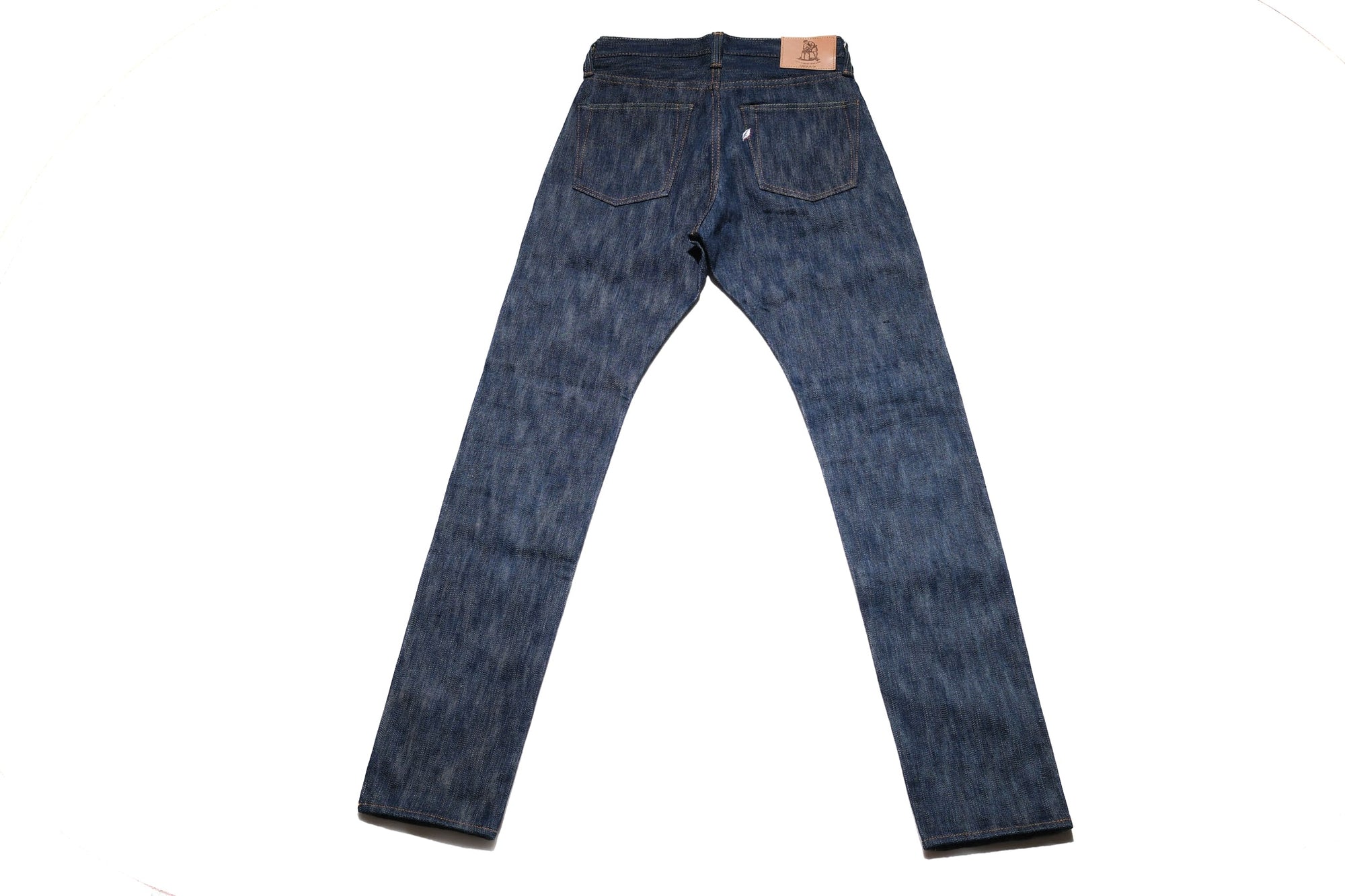 Pure Blue Japan 15oz KS-15oz-019 "Kasuri Indigo" Denim (Relaxed Tapered fit)